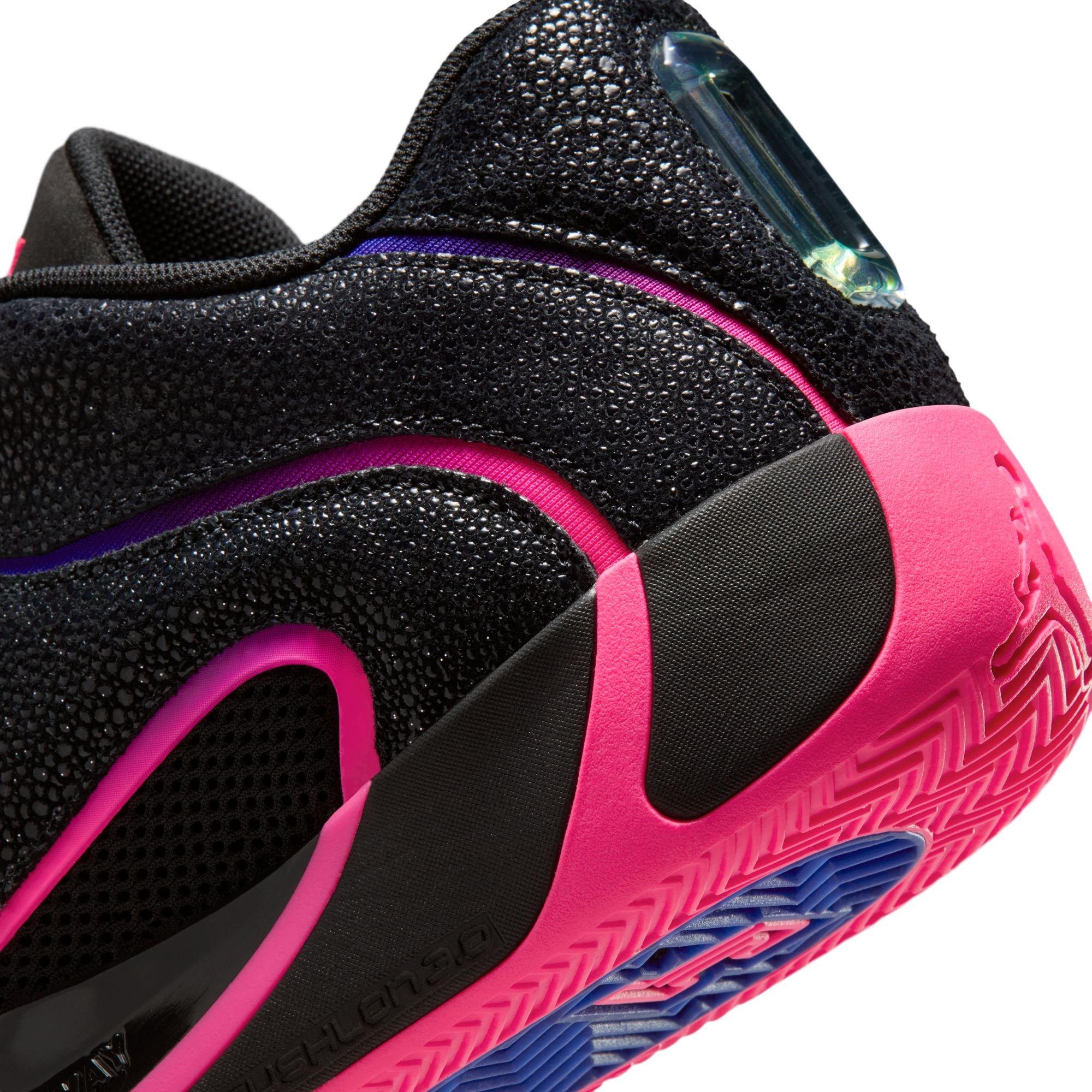Jordan Tatum 4 "Hyper Pink" Men's Basketball Shoe - BLACK/HYPER PINK/FIERCE PURPLE Thumbnail View 6