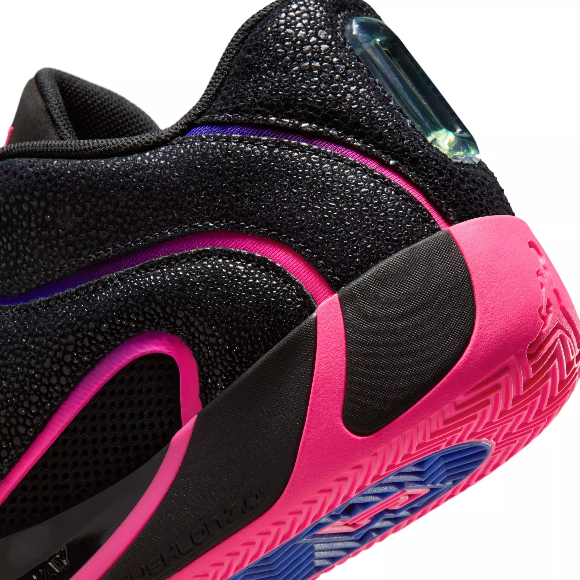 Jordan Tatum 4 "Hyper Pink" Men's Basketball Shoe - BLACK/HYPER PINK/FIERCE PURPLE