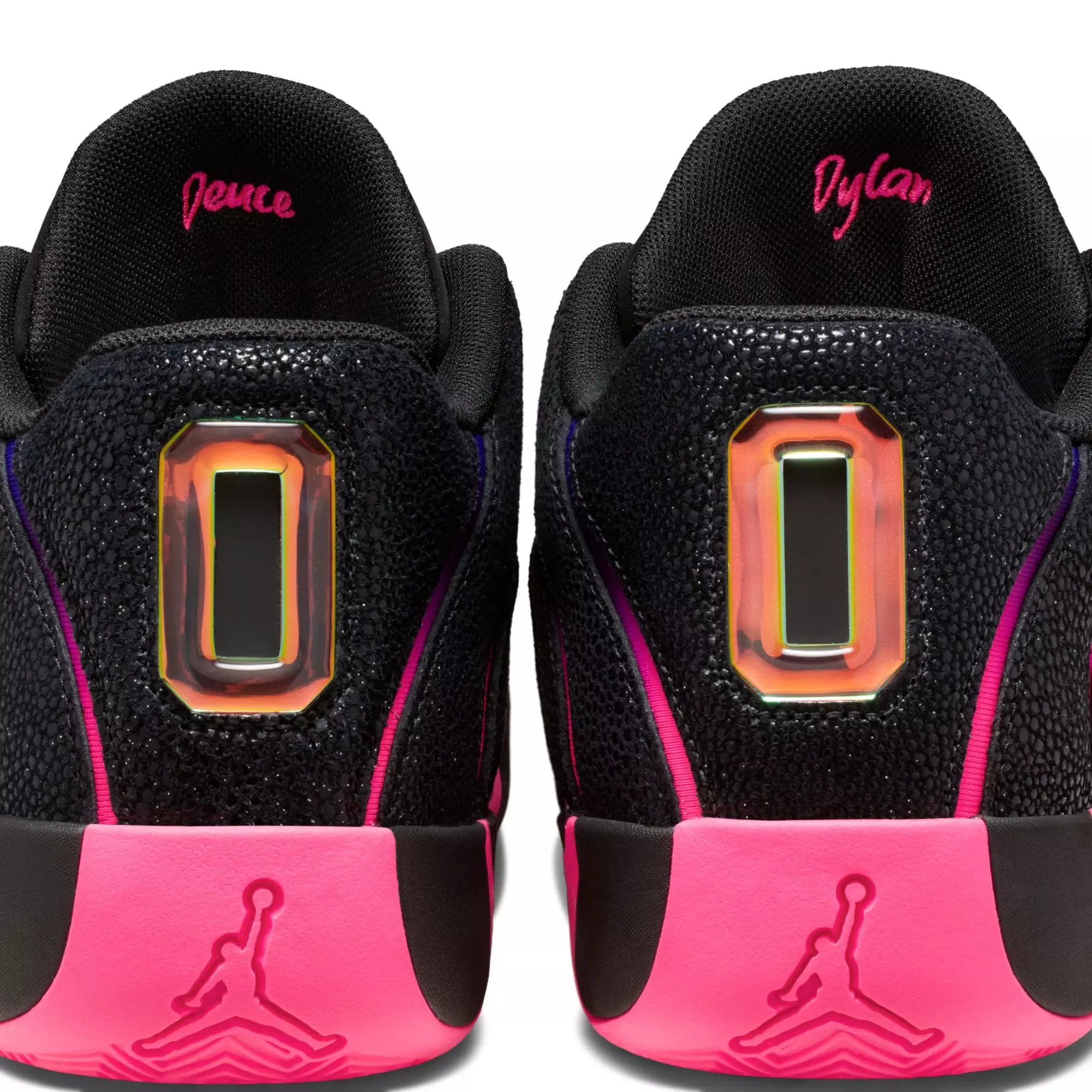 Jordan Tatum 4 "Hyper Pink" Men's Basketball Shoe - BLACK/HYPER PINK/FIERCE PURPLE