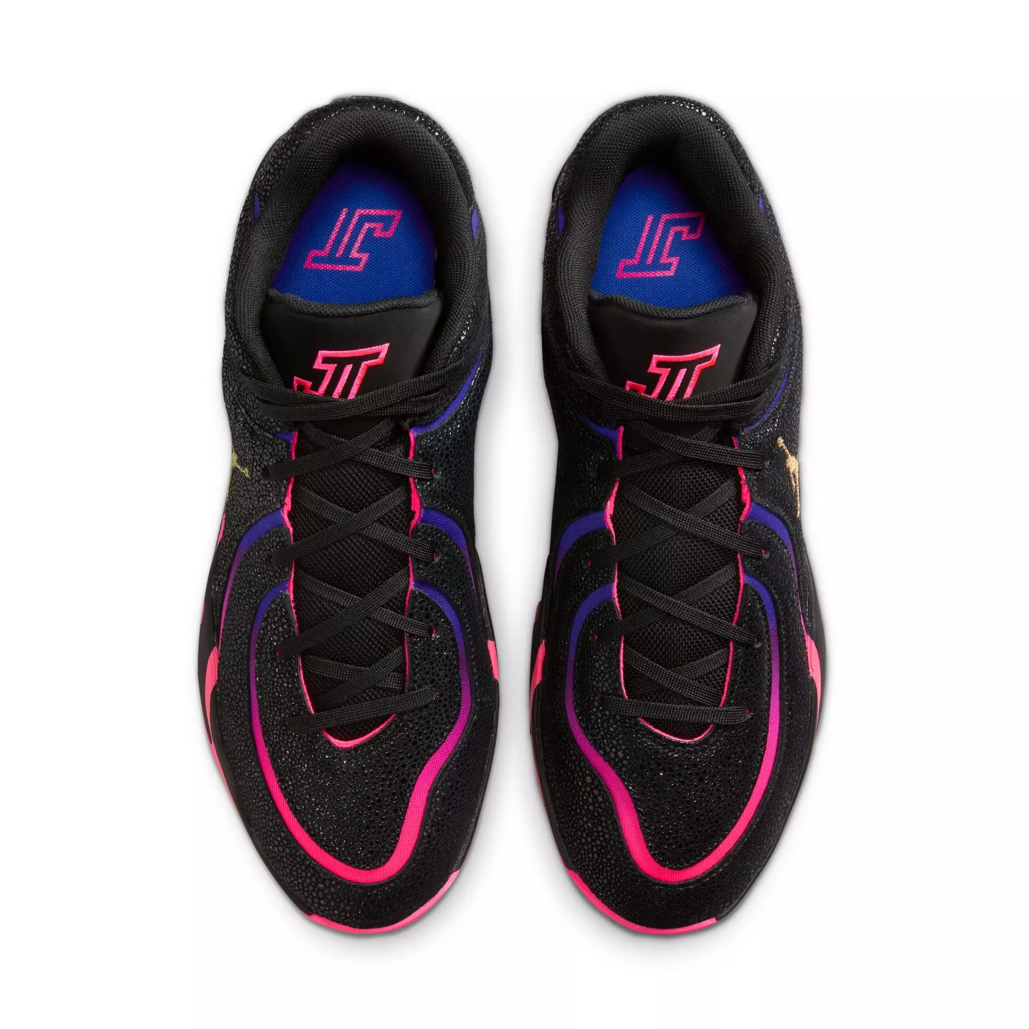 Jordan Tatum 4 "Hyper Pink" Men's Basketball Shoe - BLACK/HYPER PINK/FIERCE PURPLE