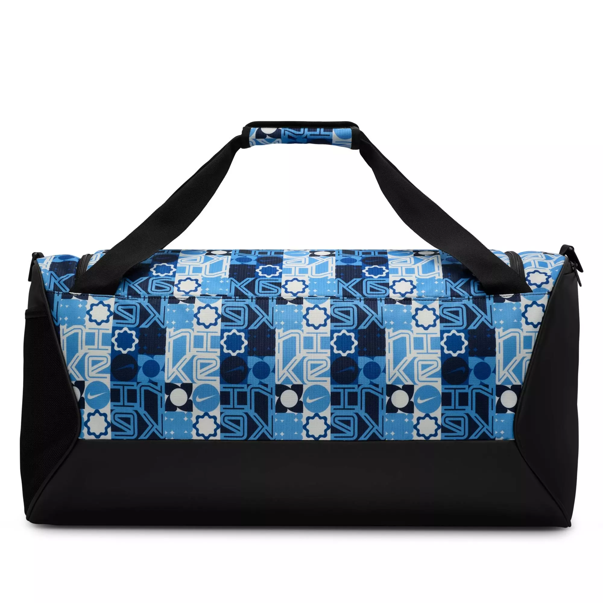 Nike Brasilia 9.5 Training Medium Duffel Bag - Black/Blue - BLACK/BLUE