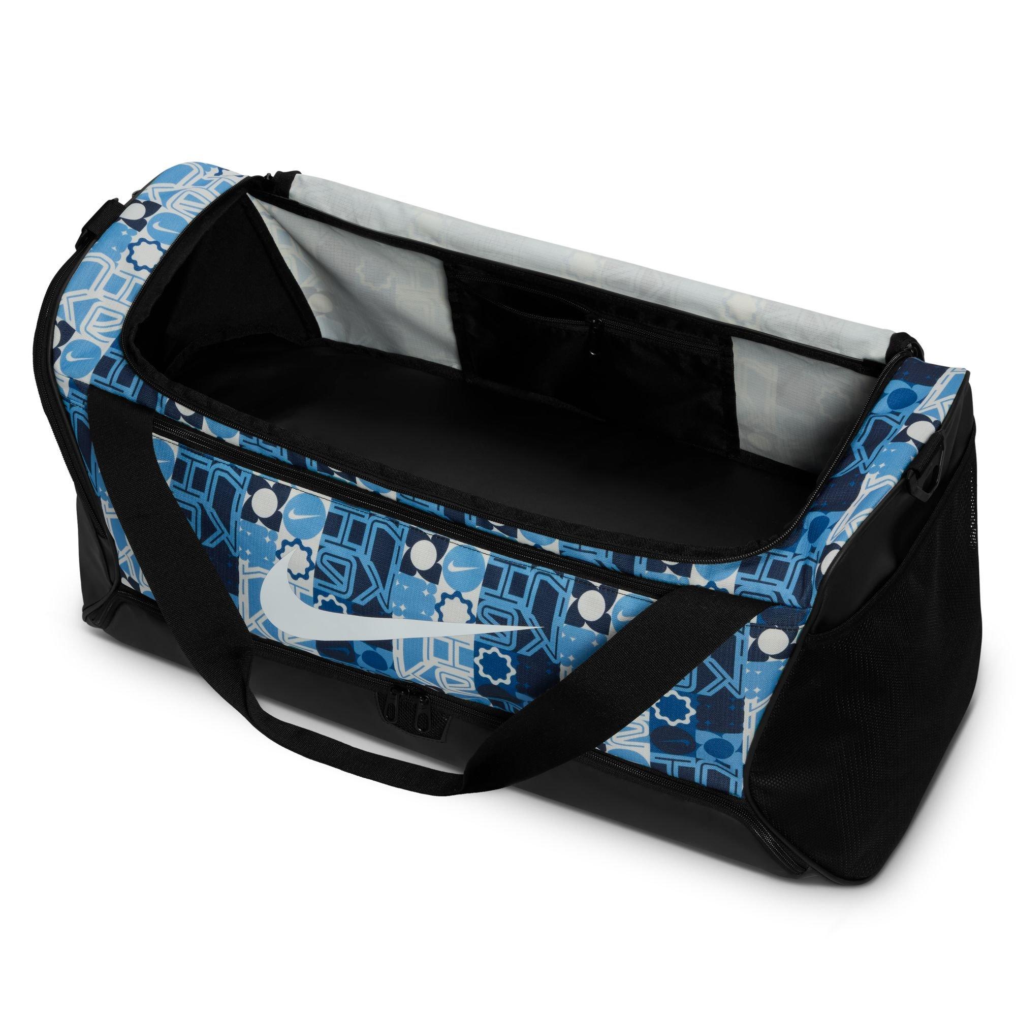 Nike Brasilia 9.5 Training Medium Duffel Bag - BLUE Thumbnail View 5