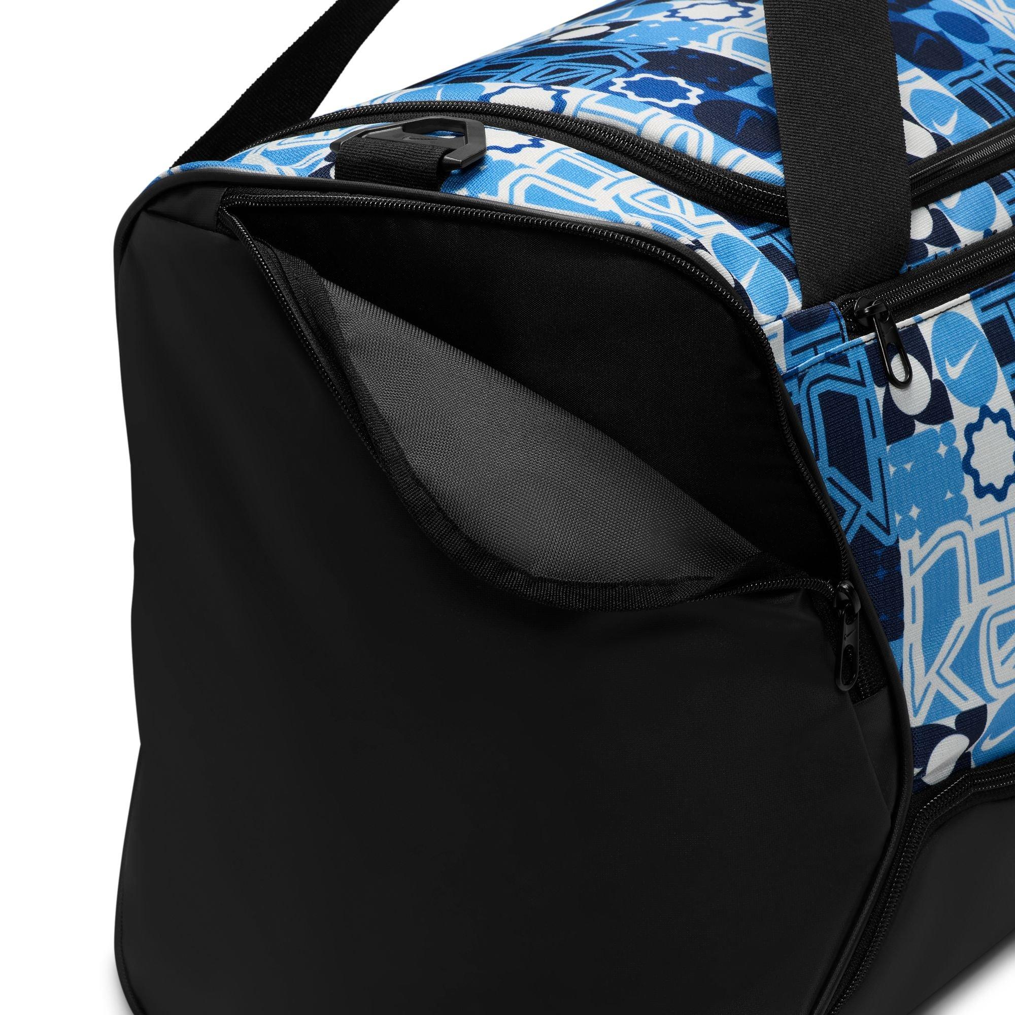 Nike Brasilia 9.5 Training Medium Duffel Bag - BLUE Thumbnail View 7