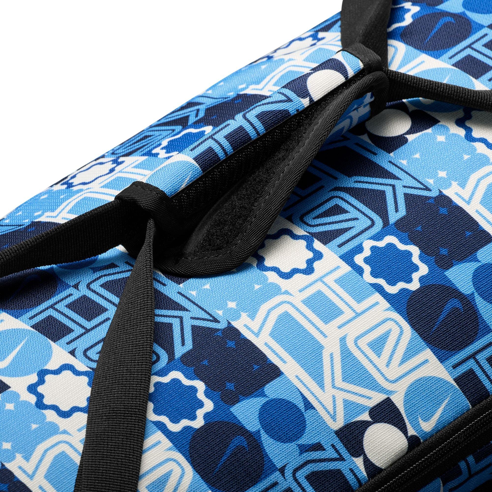 Nike Brasilia 9.5 Training Medium Duffel Bag - Black/Blue - BLACK/BLUE Thumbnail View 9