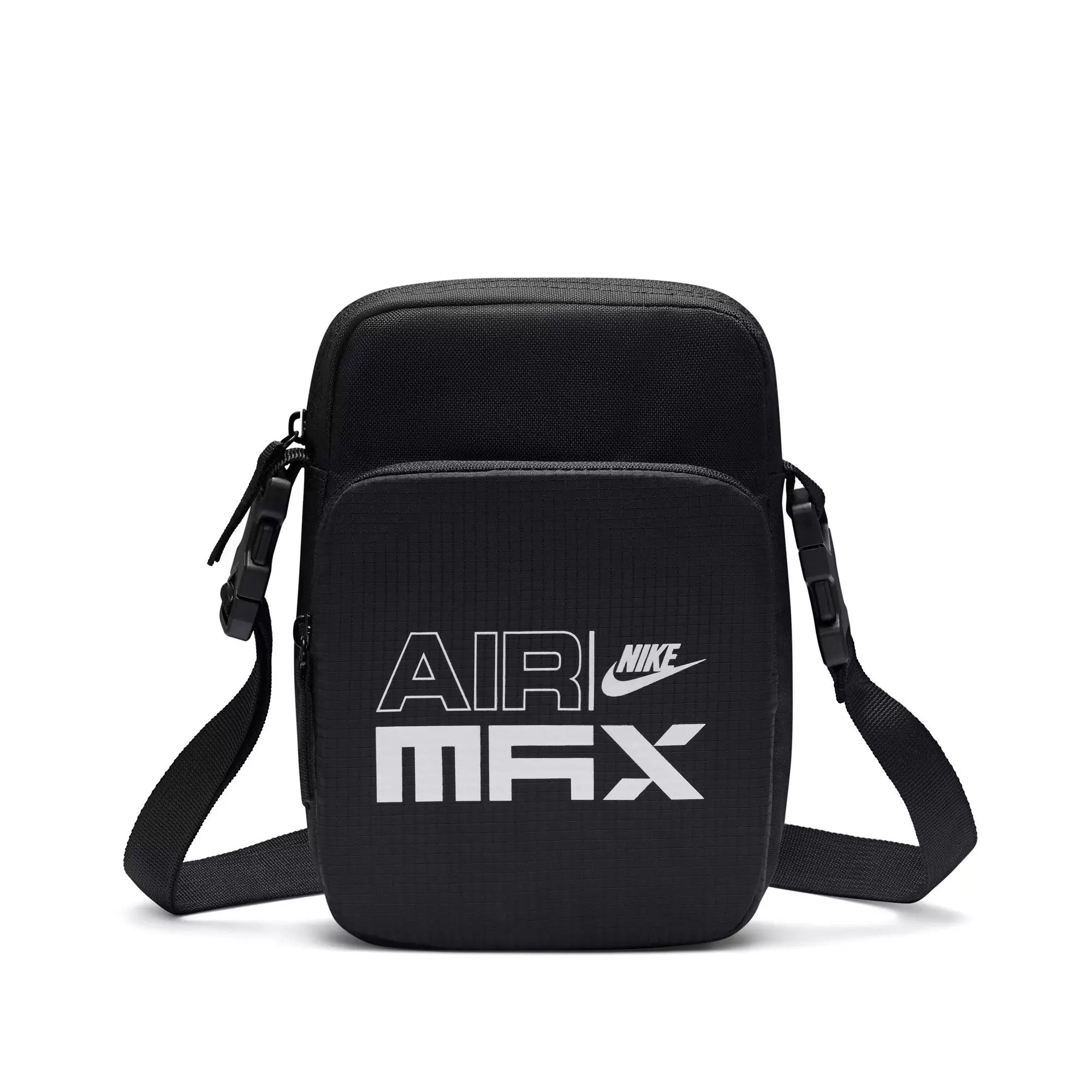 Nike Air Max Heritage Crossbody Bag - Black/Silver - BLACK/SILVER