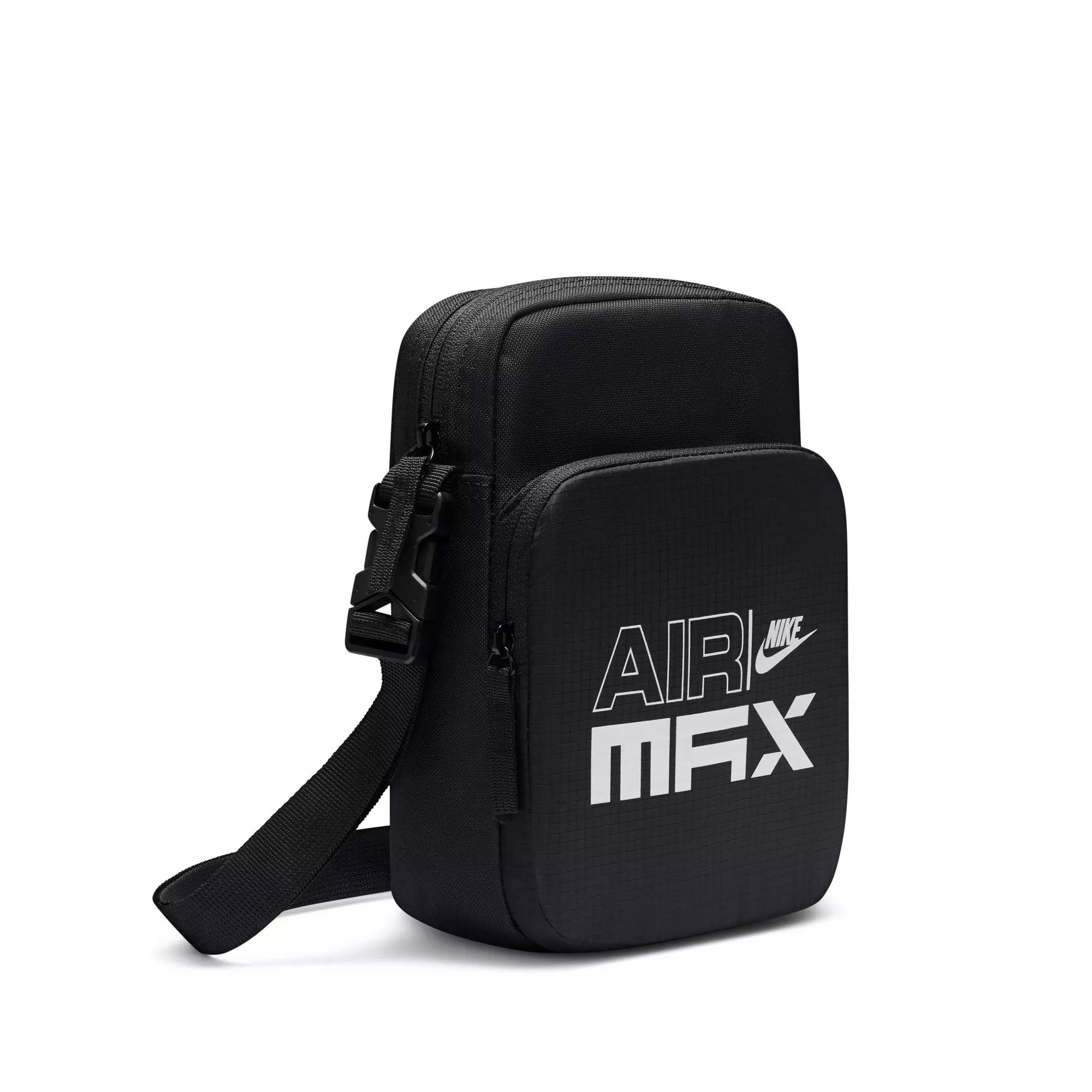 Nike Air Max Heritage Crossbody Bag - Black/Silver - BLACK/SILVER