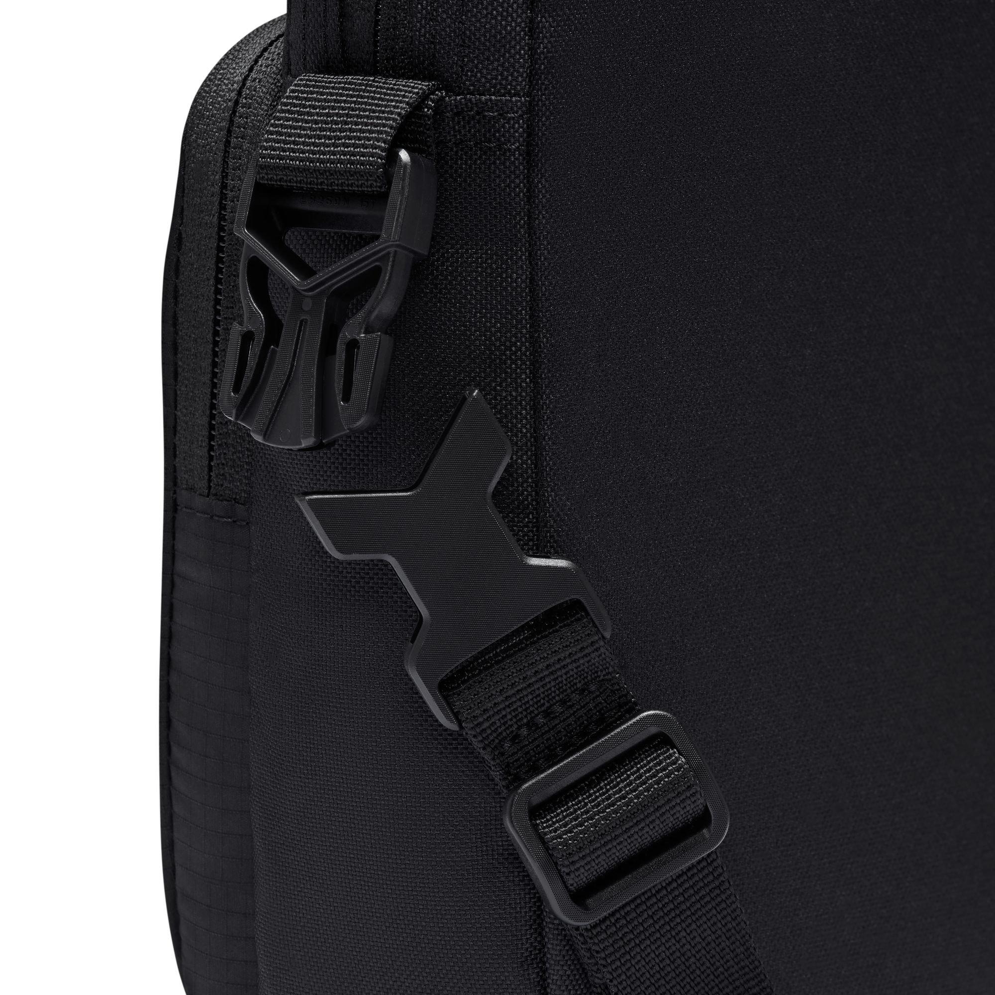 Nike Air Max Heritage Crossbody Bag - Black/Silver - BLACK/SILVER Thumbnail View 6