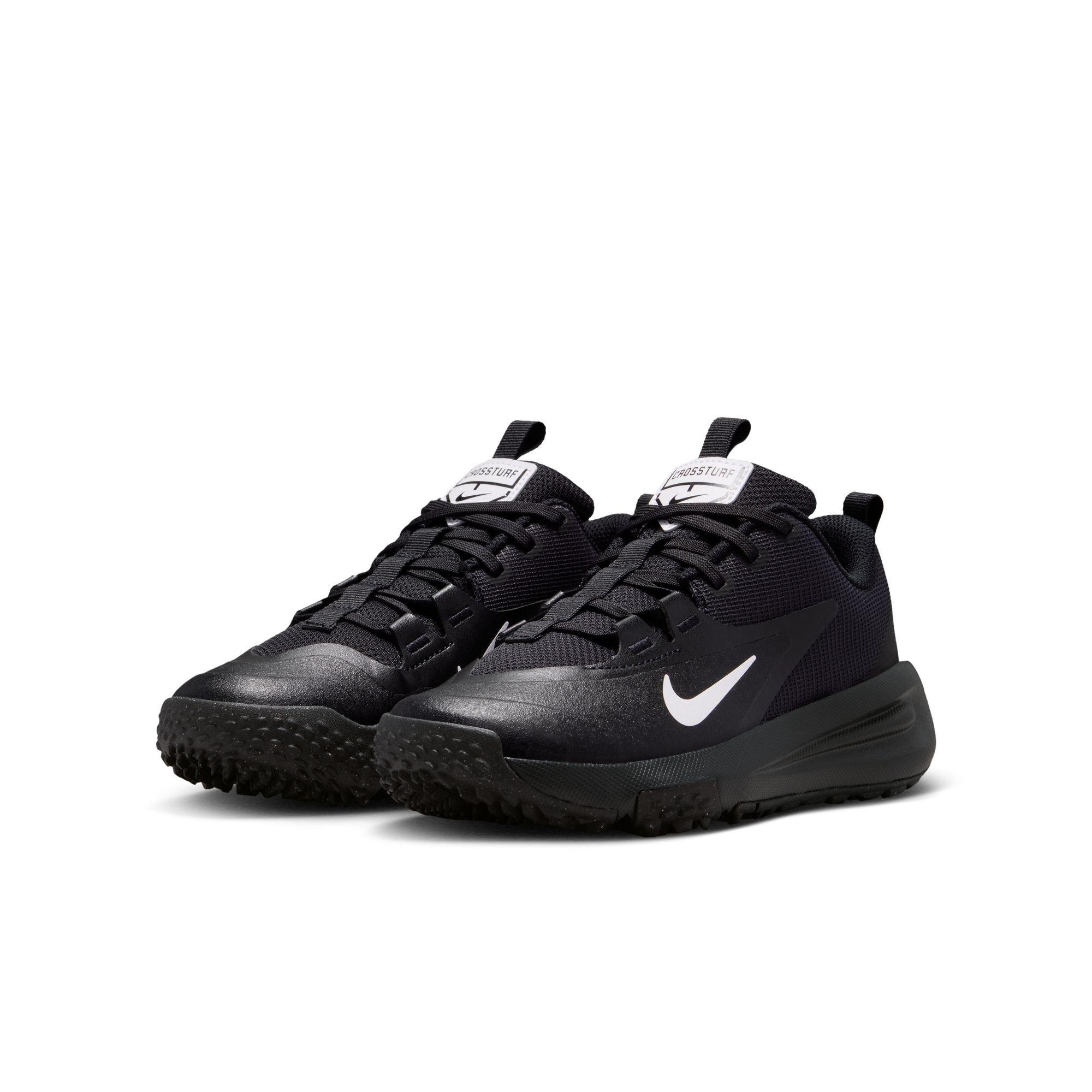 Nike Cross Turf "Black/White" Preschool Boys' Shoe - BLACK/WHITE Thumbnail View 5