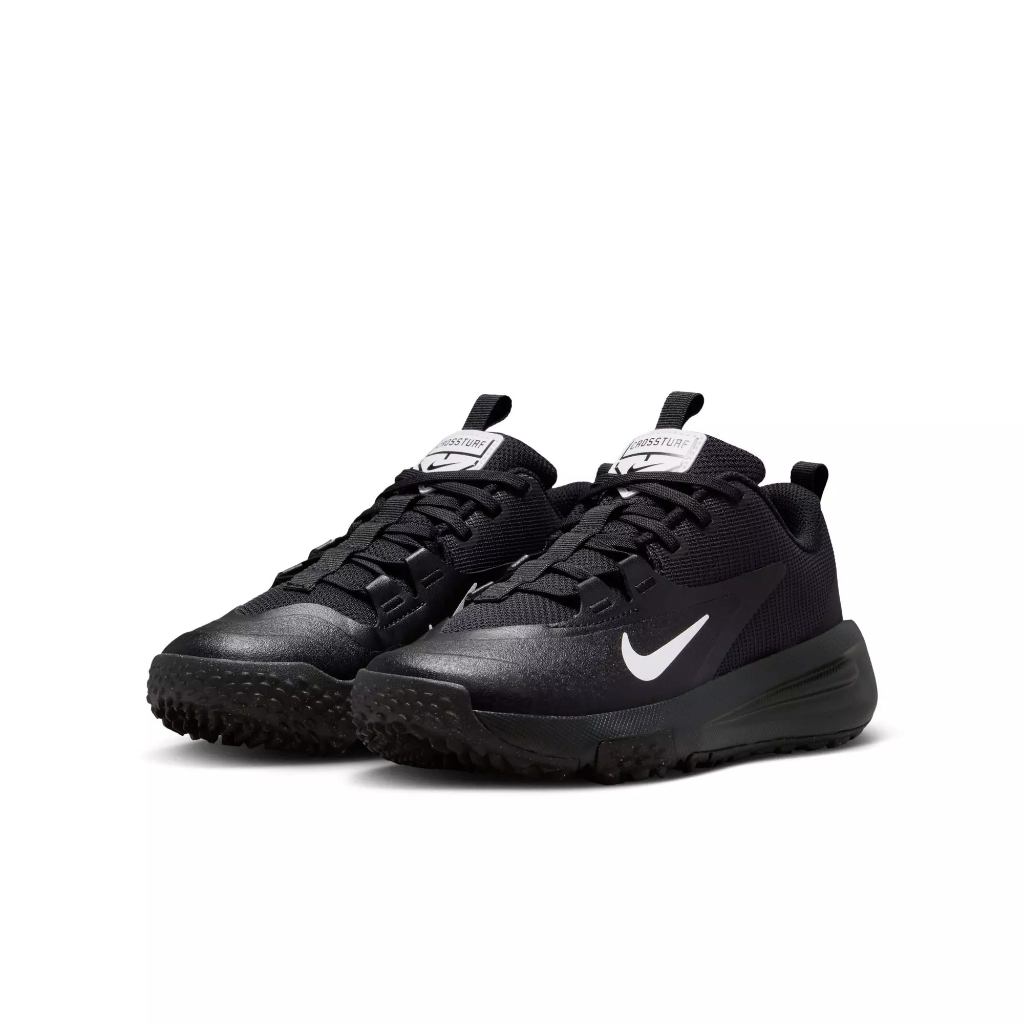 Nike Cross Turf "Black/White" Preschool Boys' Shoe - BLACK/WHITE