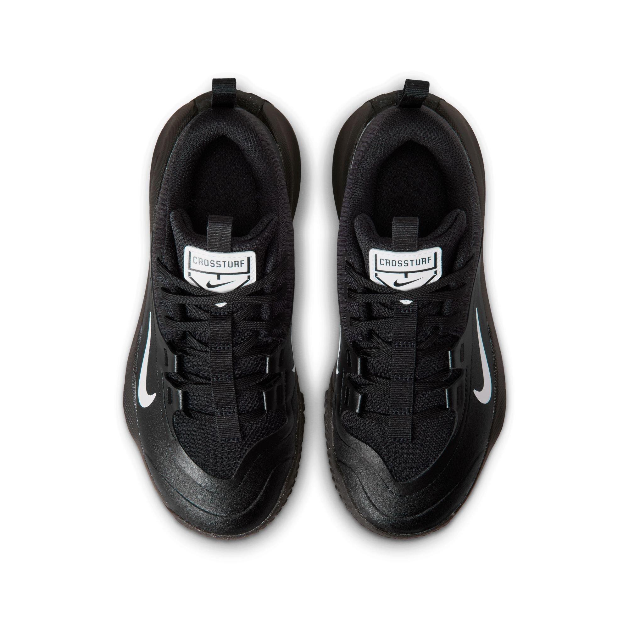 Nike Cross Turf "Black/White" Preschool Boys' Shoe - BLACK/WHITE Thumbnail View 6