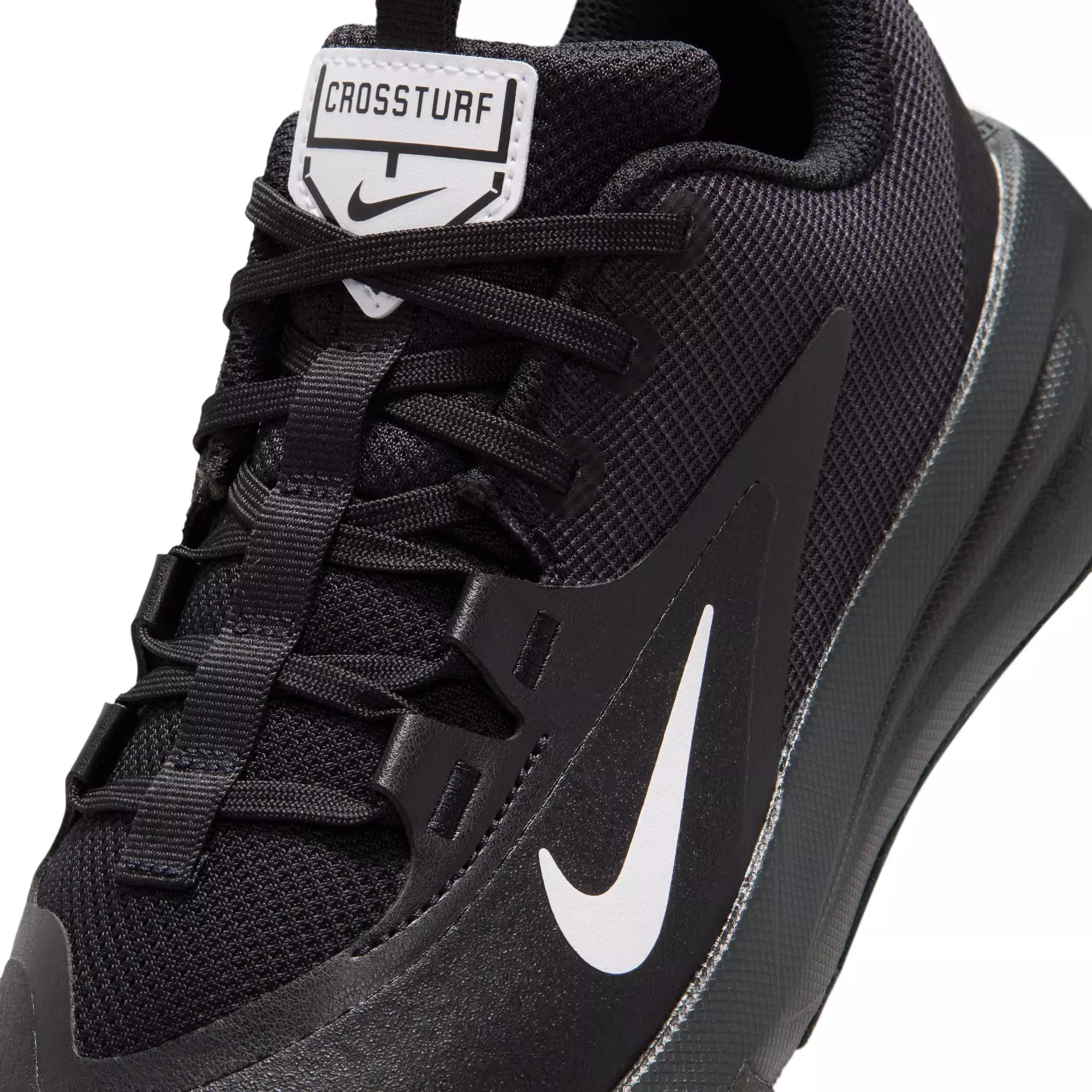 Nike Cross Turf "Black/White" Preschool Boys' Shoe - BLACK/WHITE