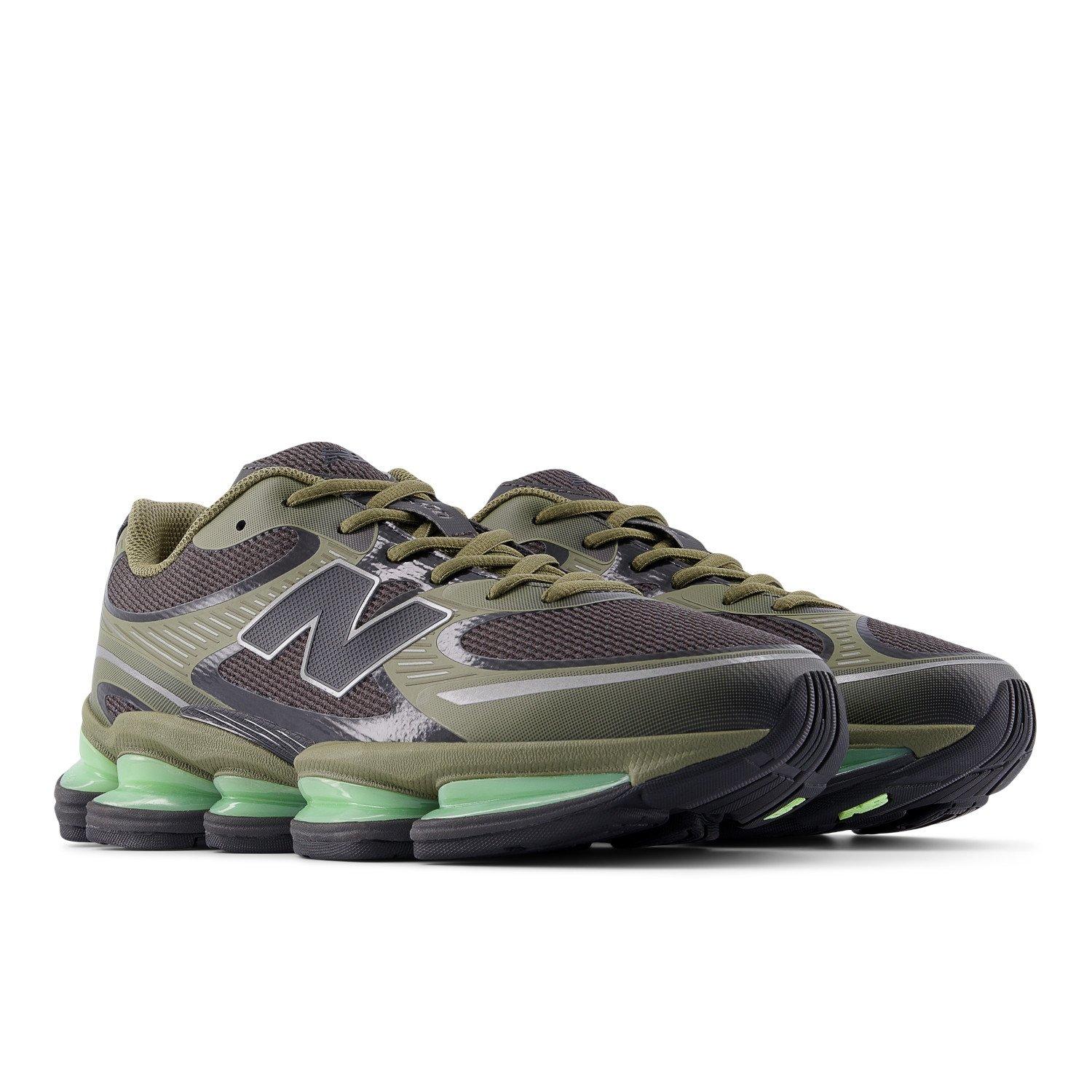 New Balance 2000 "Wakame/Black" Unisex Shoe - GREEN/BLACK Thumbnail View 3