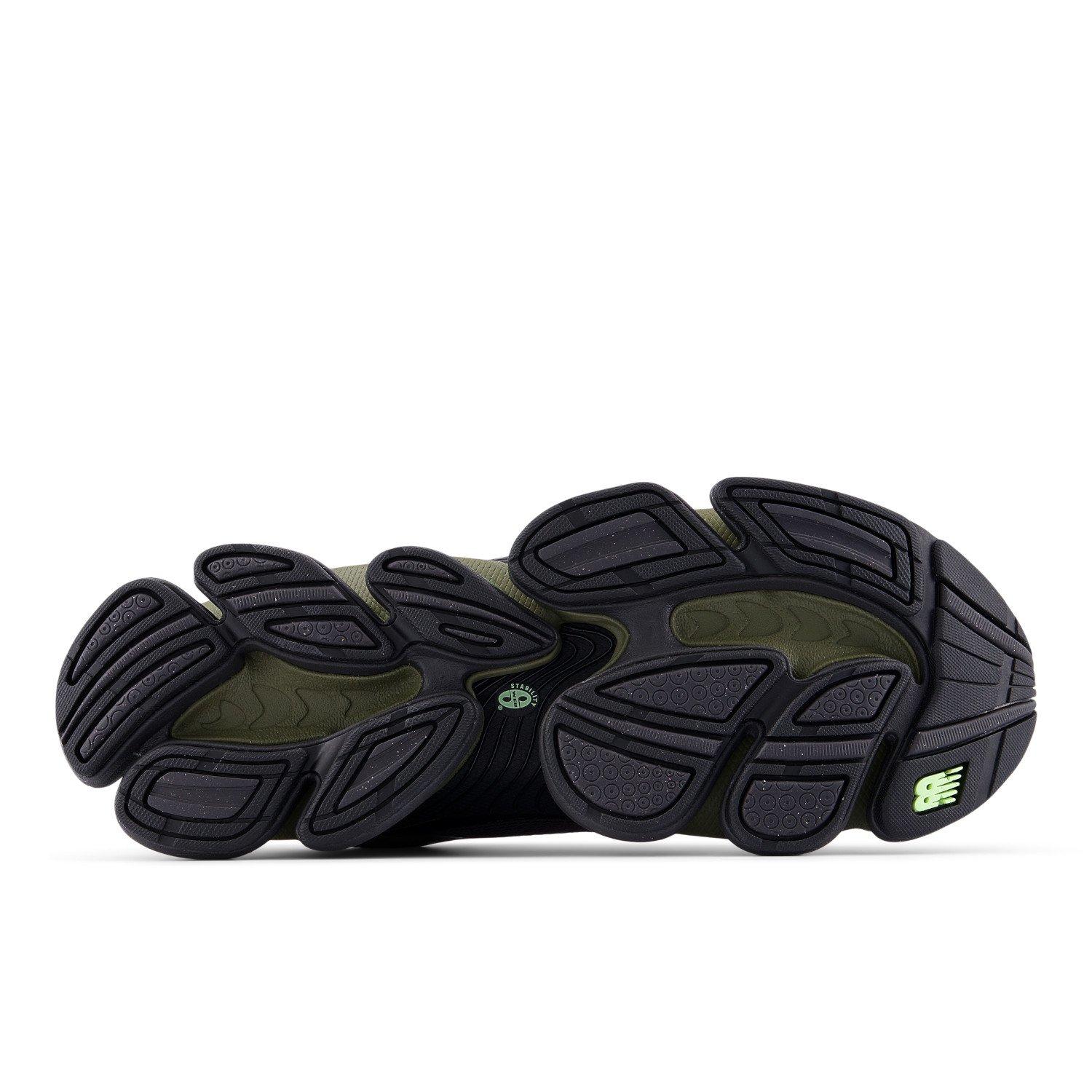 New Balance 2000 "Wakame/Black" Unisex Shoe - GREEN/BLACK Thumbnail View 7