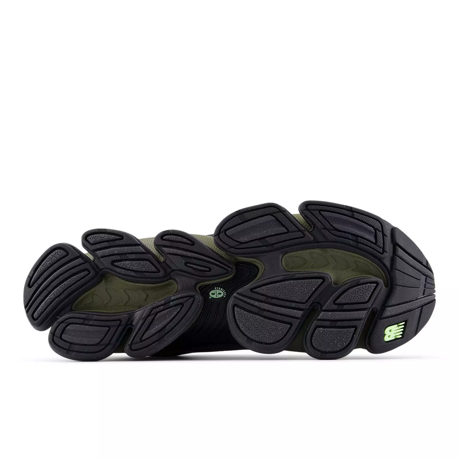 New Balance 2000 "Wakame/Black" Unisex Shoe - GREEN/BLACK
