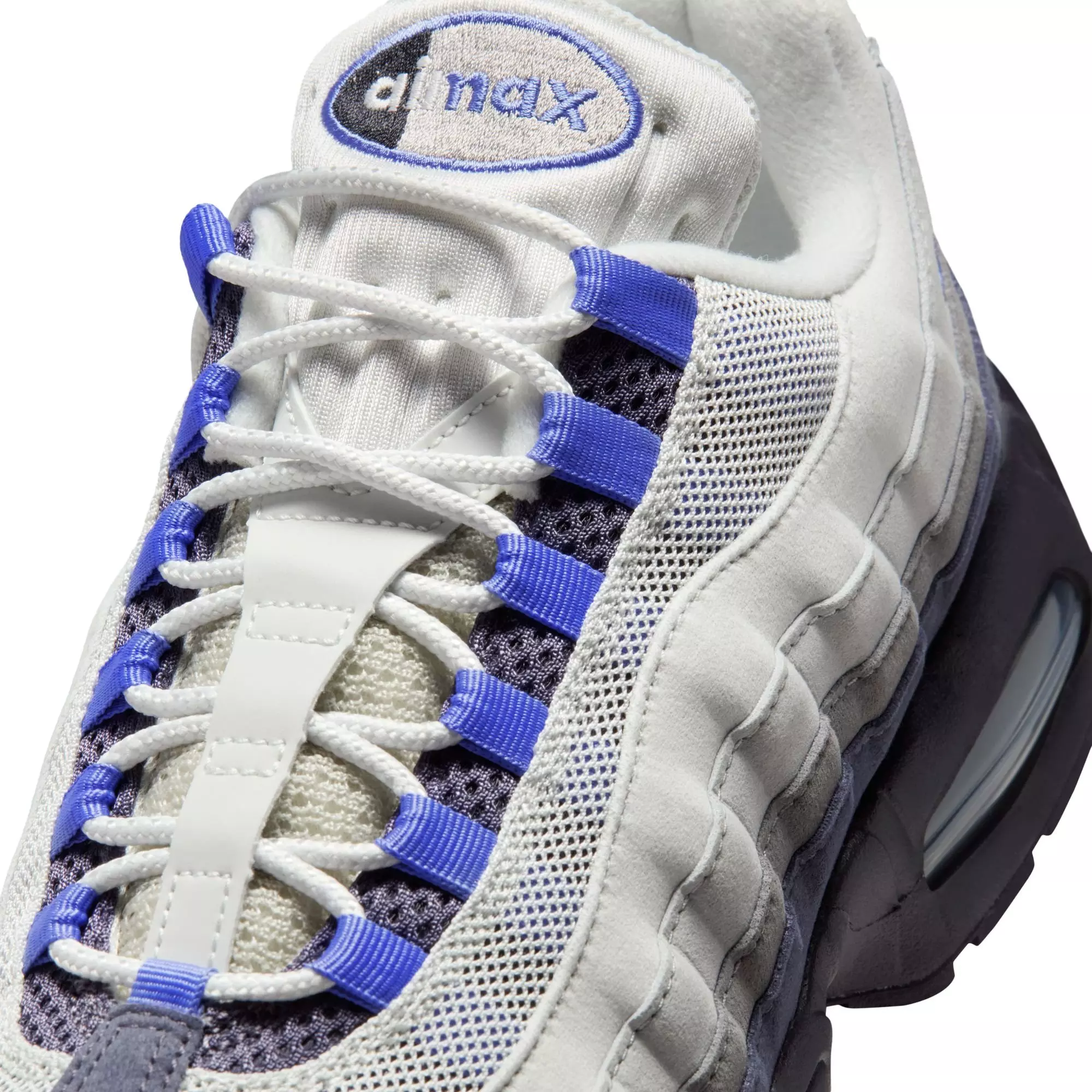 Nike Air Max 95 OG "Photon Dust/Sapphire/Dark Raisin" Men's Shoe - GREY/PURPLE