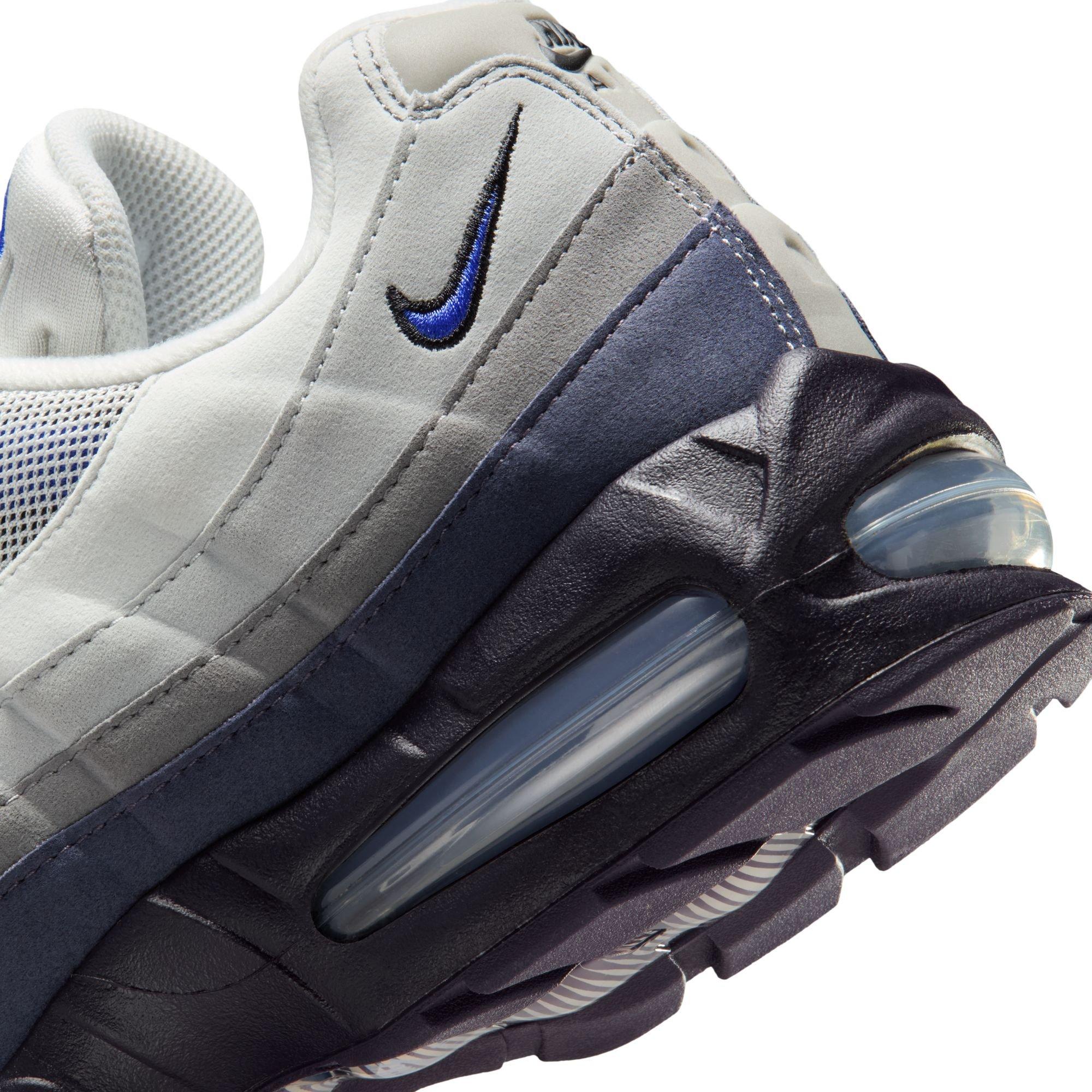 Nike Air Max 95 OG "Photon Dust/Sapphire/Dark Raisin" Men's Shoe - GREY/PURPLE Thumbnail View 10