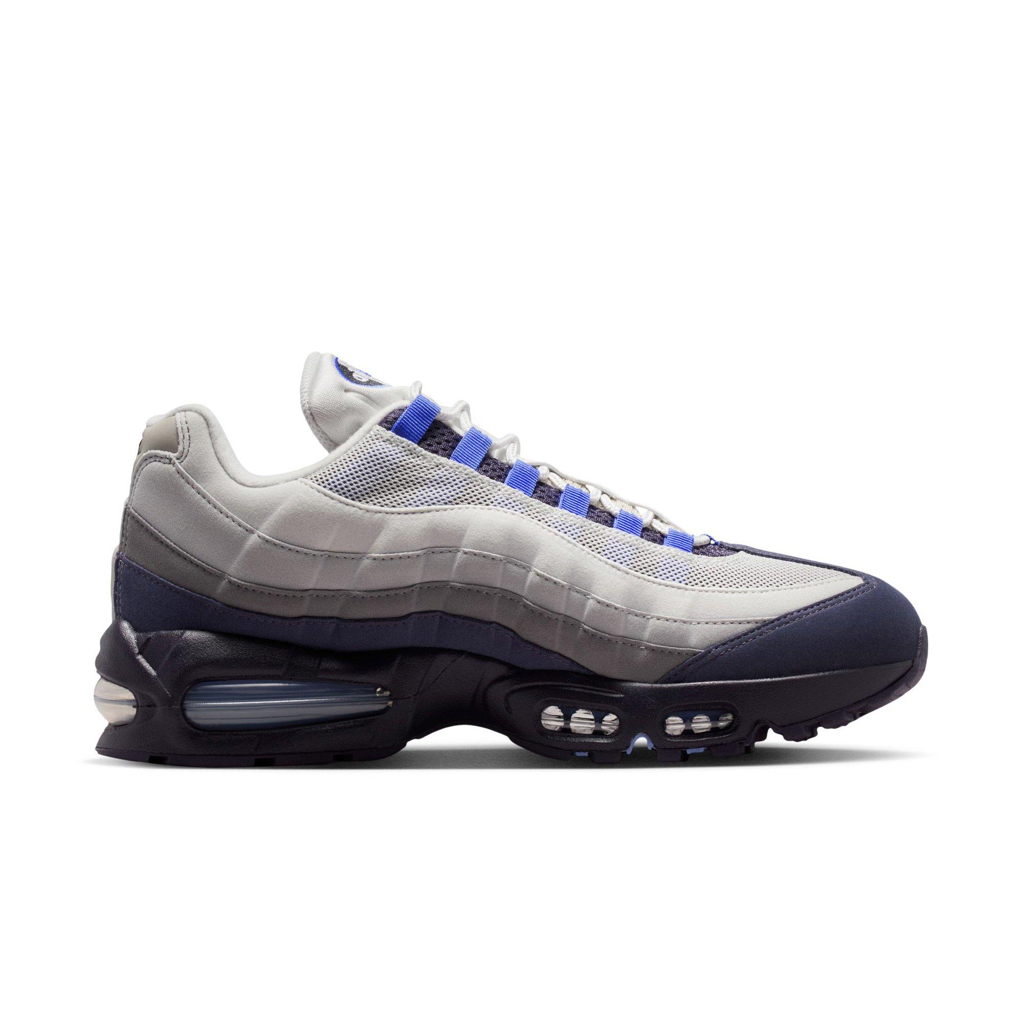 Nike Air Max 95 OG "Photon Dust/Sapphire/Dark Raisin" Men's Shoe - GREY/PURPLE Thumbnail View 2