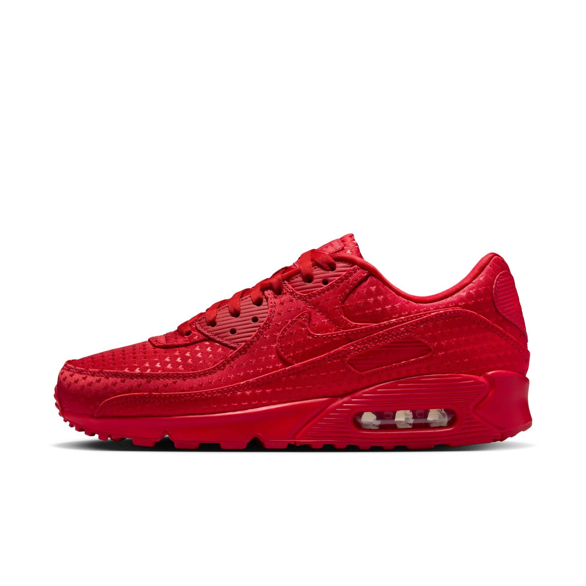 Nike Air Max 90 Premium "Valentine&rsquo;s Day" Men's Shoe - UNIVERSITY RED/BLACK Thumbnail View 6