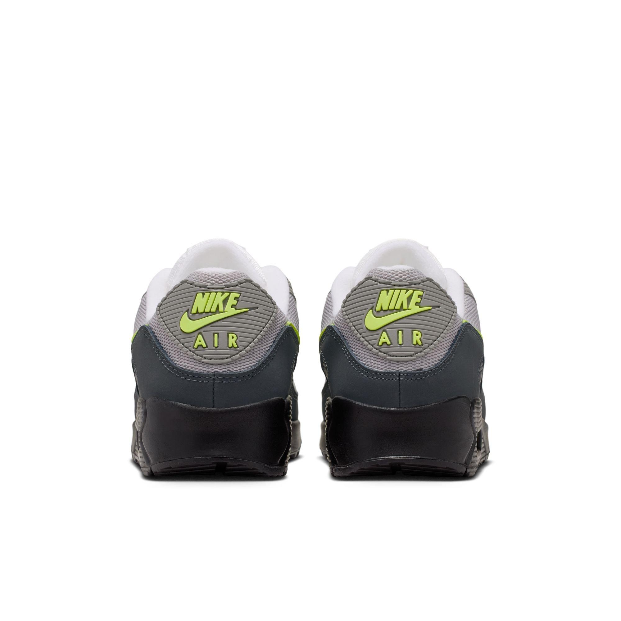 Nike Air Max 90 "Neon Yellow" Men's Shoe - BLACK/NEON YELLOW/ANTHRACITE/LIGHT CHARCOAL/PEARL GREY/WHITE Thumbnail View 9