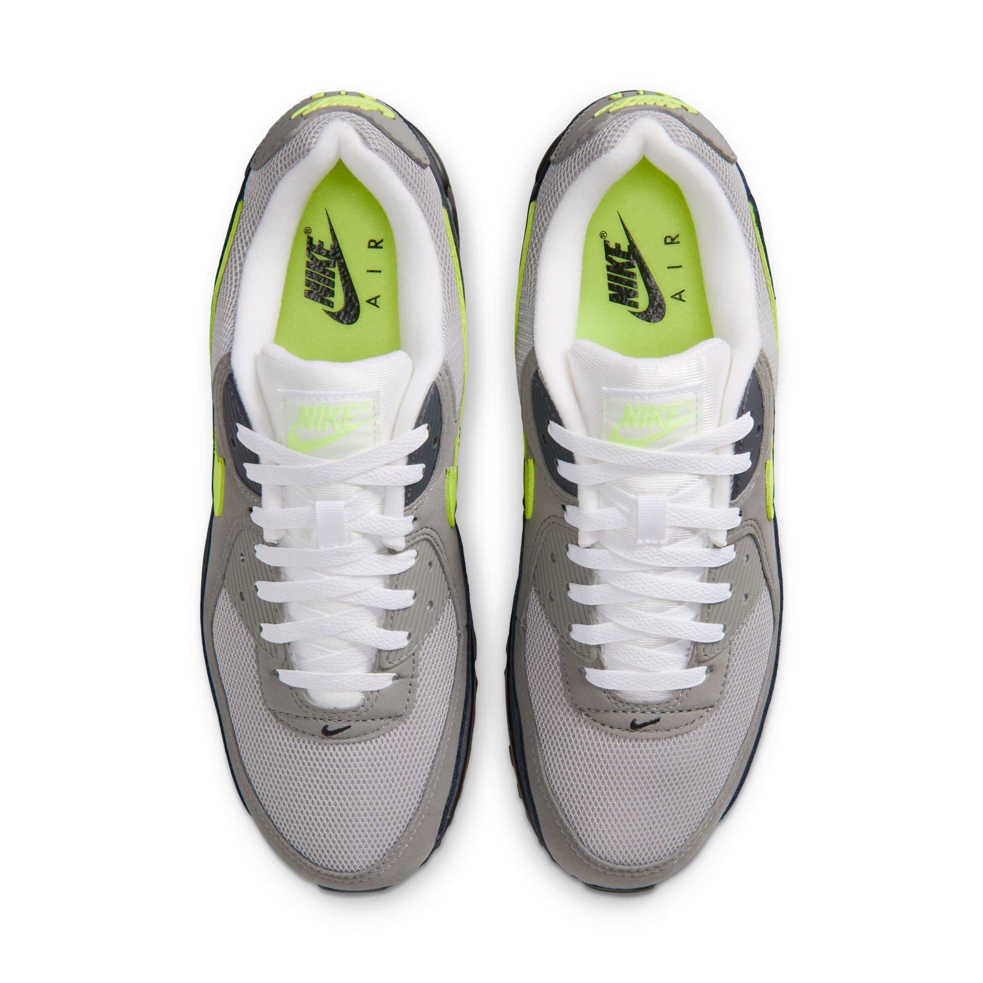 Nike Air Max 90 "Neon Yellow" Men's Shoe - BLACK/NEON YELLOW/ANTHRACITE/LIGHT CHARCOAL/PEARL GREY/WHITE Thumbnail View 10