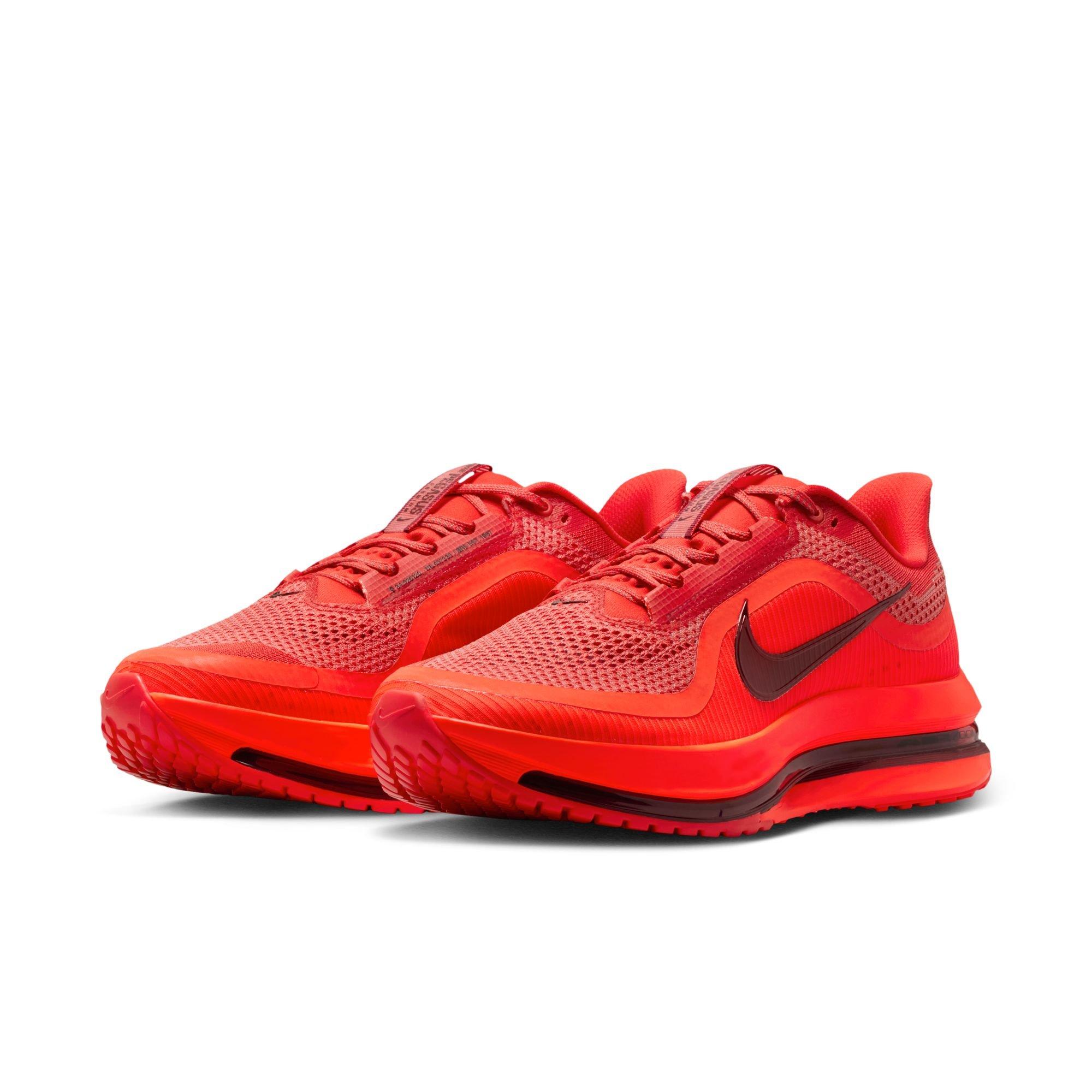 Nike Pegasus Premium "Lt Crimson/Team Red/Bright Crimson/Black" Men's Road Running Shoe - RED Thumbnail View 5