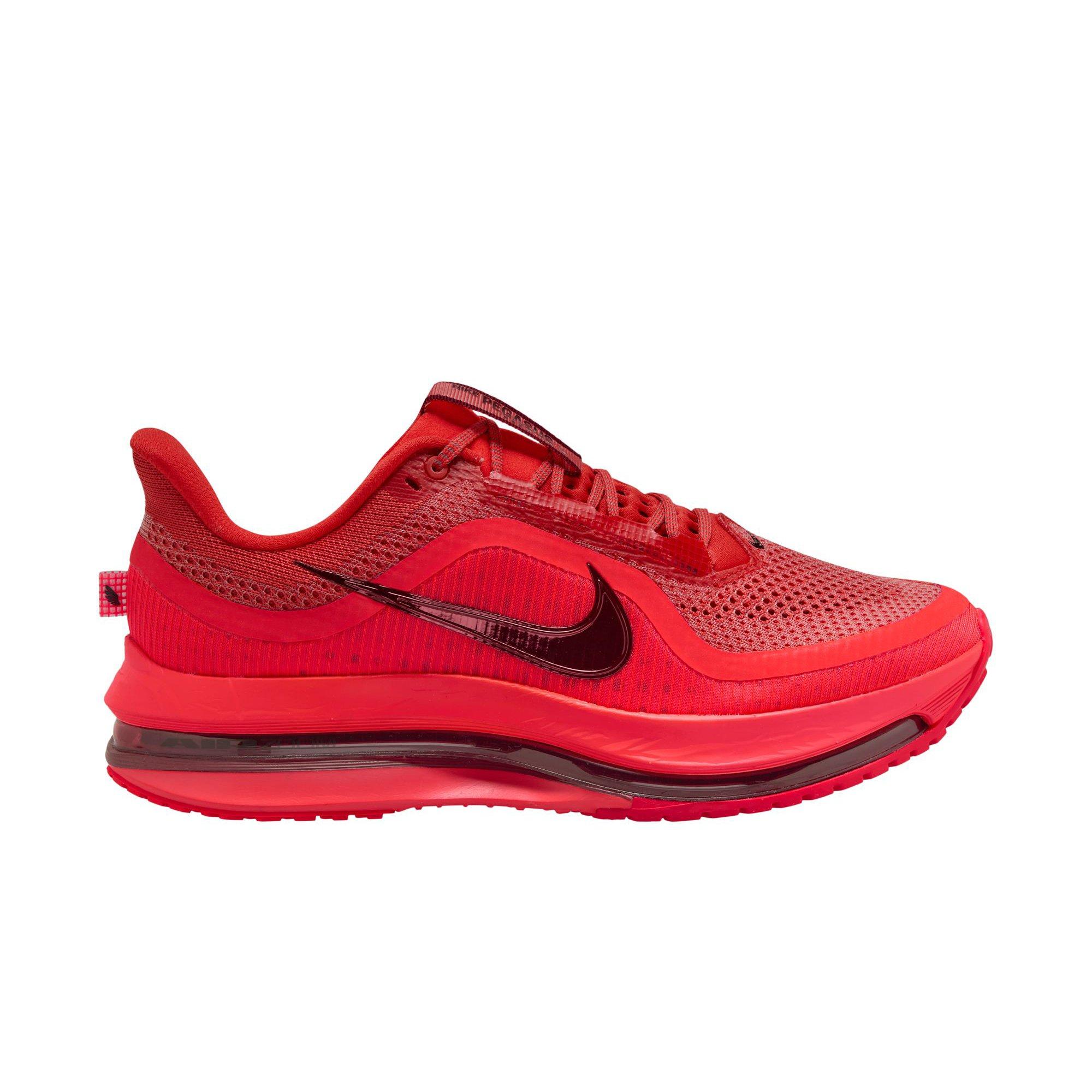 Nike Pegasus Premium "Lt Crimson/Team Red/Bright Crimson/Black" Men's Road Running Shoe - RED Thumbnail View 1