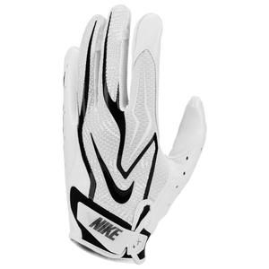 Nike Vapor Jet 8.0 Football Receiver Gloves-White/Black