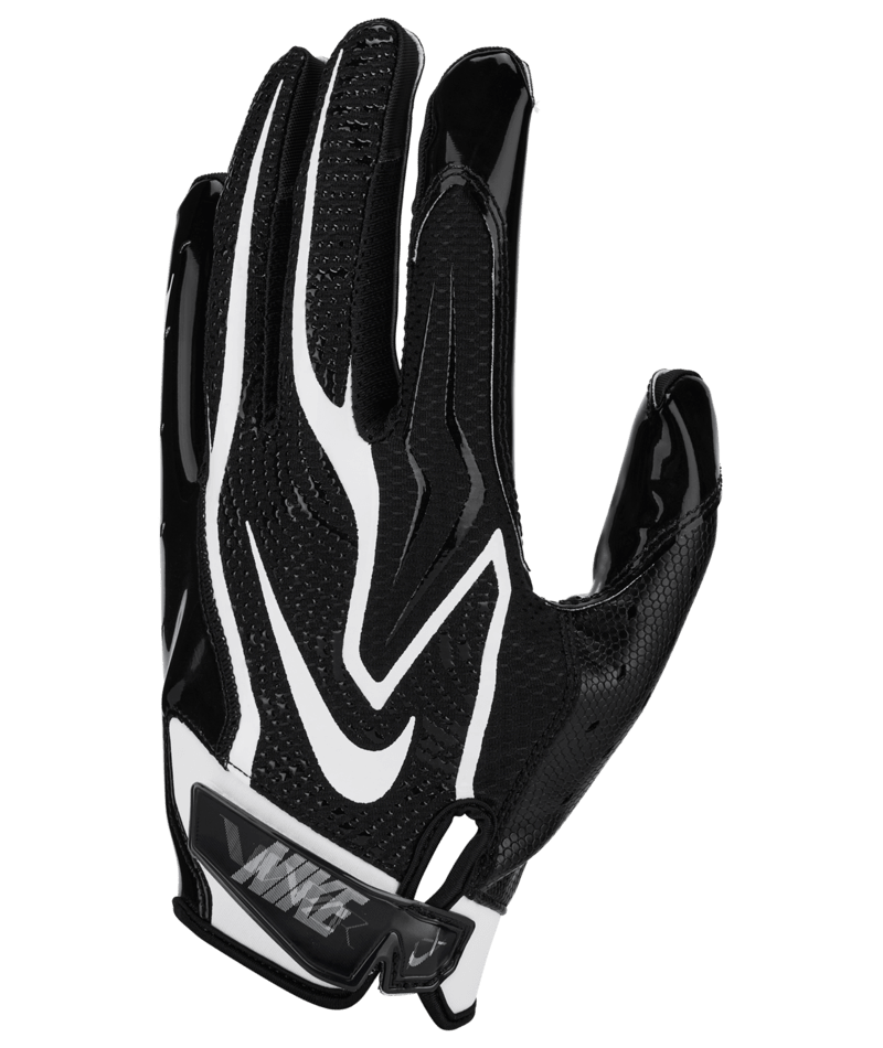 Nike Vapor Jet 9.0 Football Gloves - BLACK/WHITE Thumbnail View 1