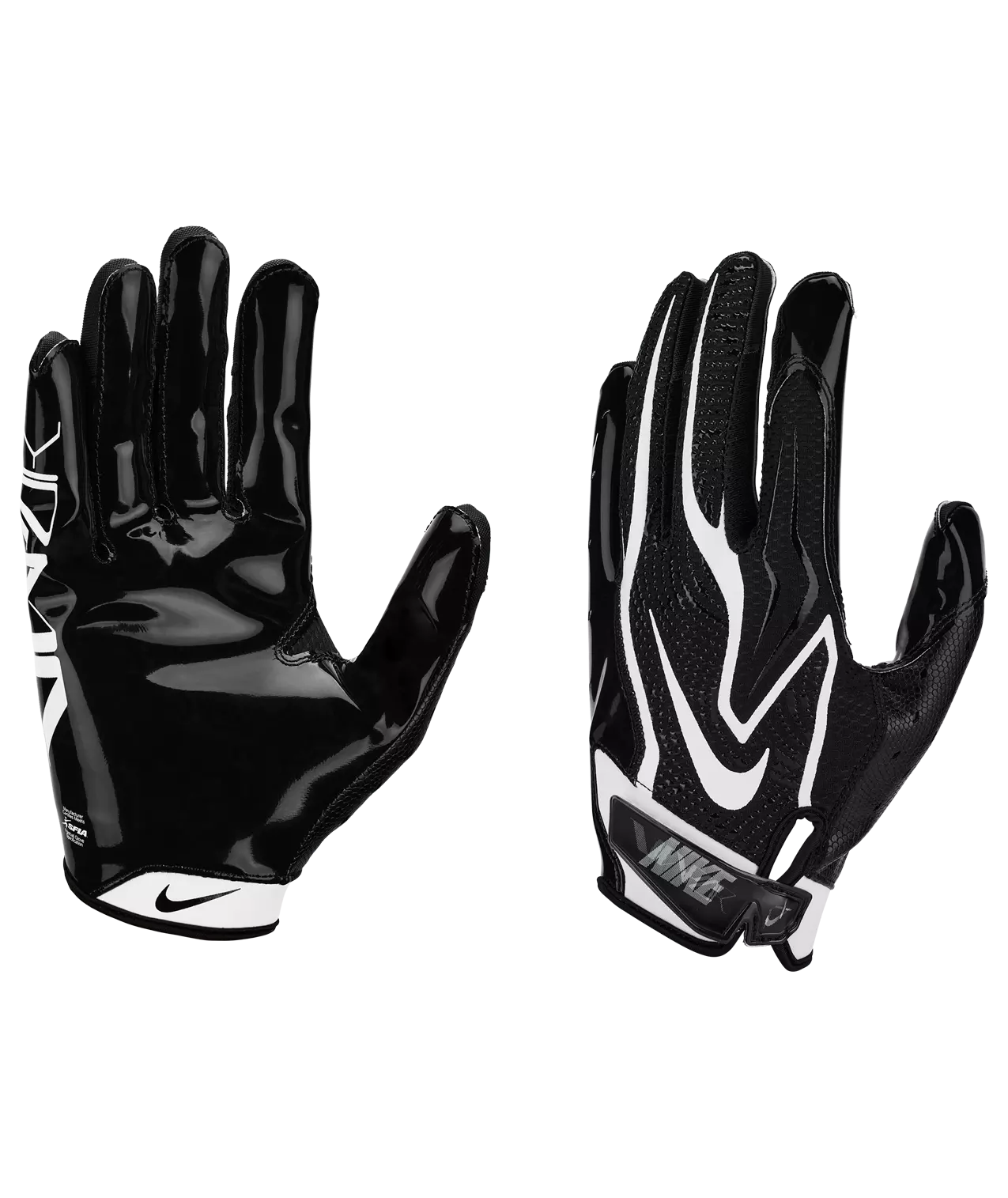 Nike Vapor Jet 9.0 Football Gloves - BLACK/WHITE