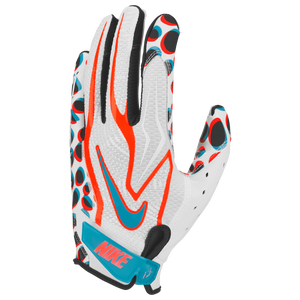 Nike Adult Vapor Jet 9.0 Energy Football Gloves-White/Crimson