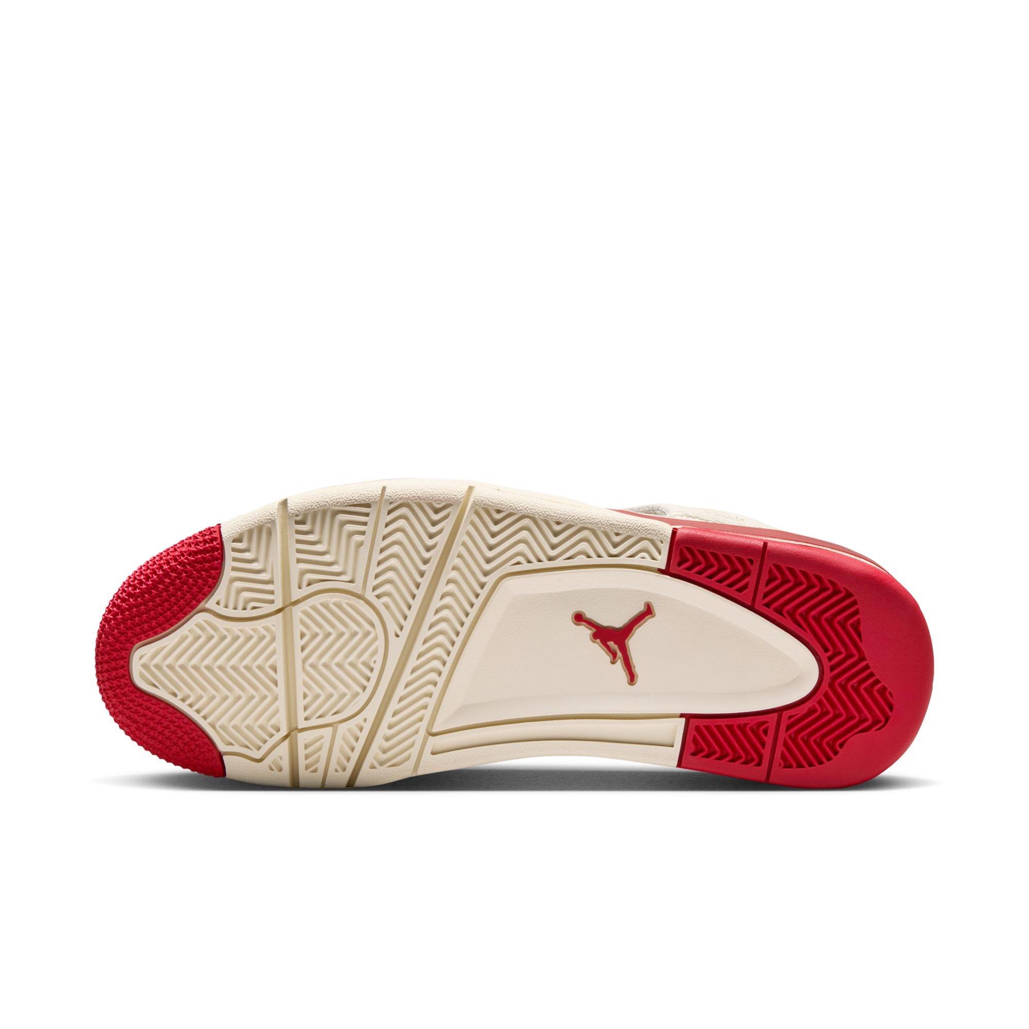Jordan 4 Retro &ldquo;Sierra Red&rdquo; Women's Shoe - PALE IVORY/SIERRA RED/TOUGH RED Thumbnail View 16
