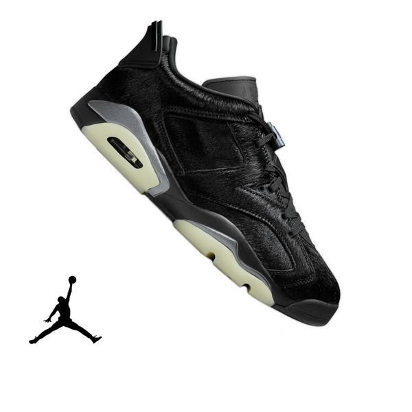 Jordan 6 Retro Low "Blackout" Women's Shoe