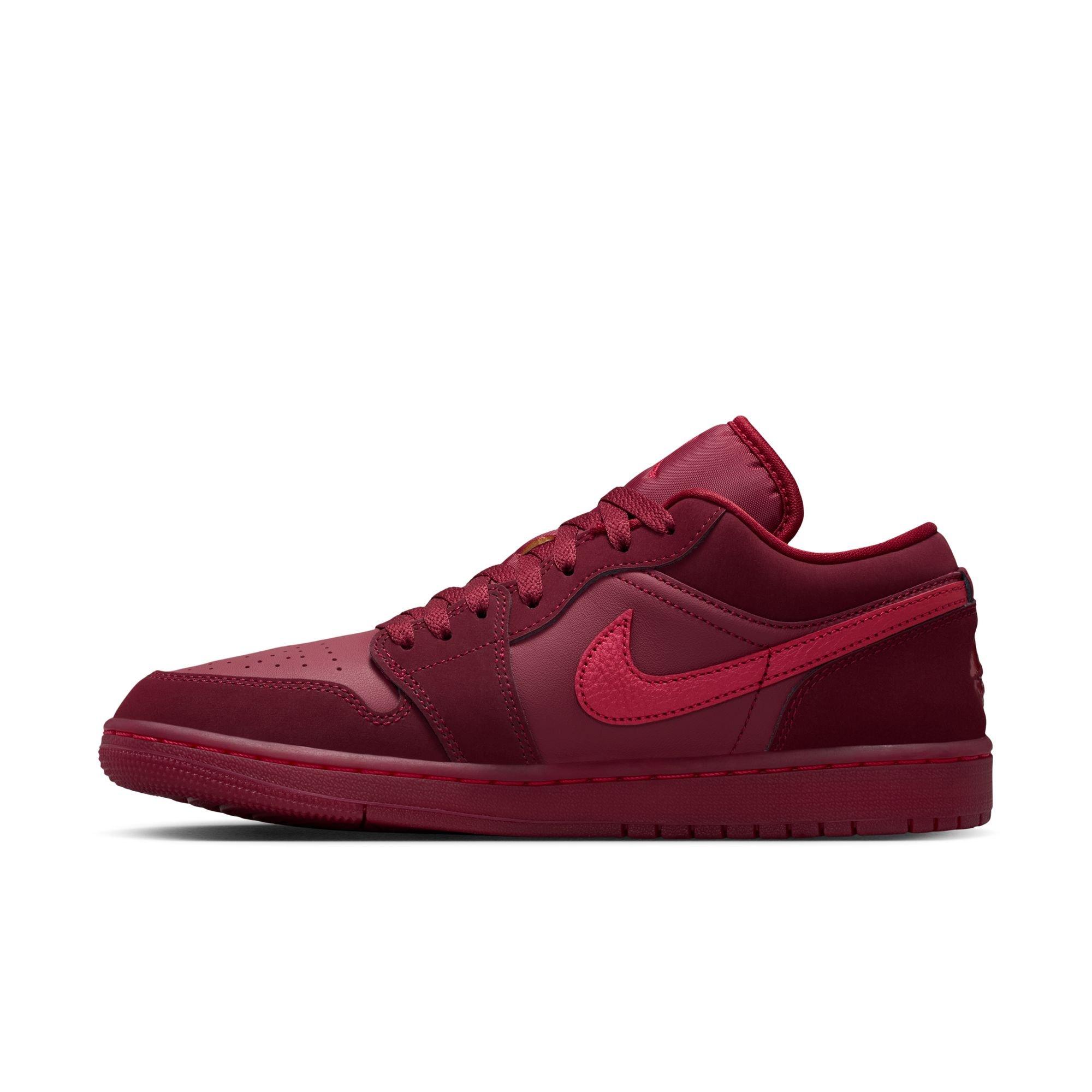 Jordan 1 Low SE "Team Red/Sierra Red" Women's Shoe - RED/PINK Thumbnail View 3