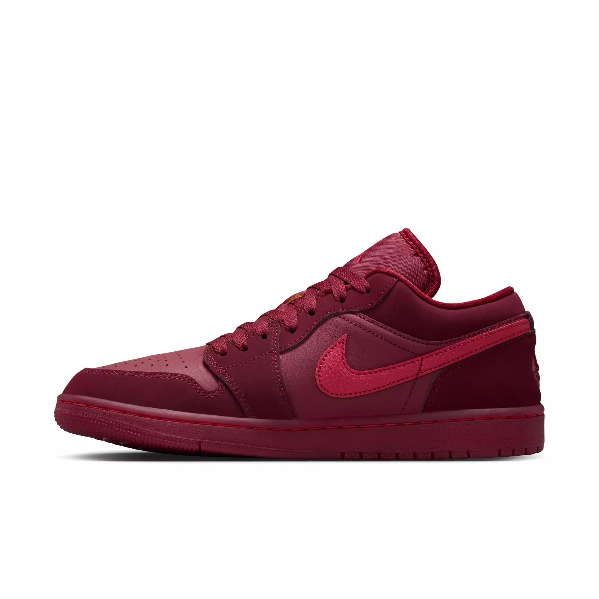 Jordan 1 Low SE "Team Red/Sierra Red" Women's Shoe - RED/PINK