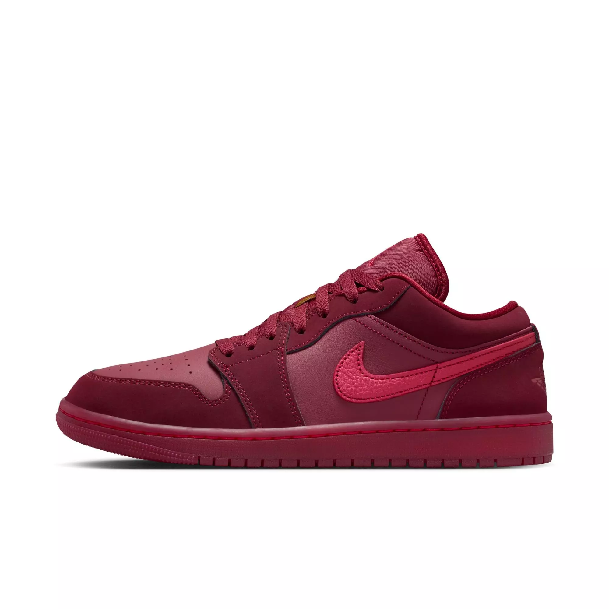 Jordan 1 Low SE "Team Red/Sierra Red" Women's Shoe - RED/PINK
