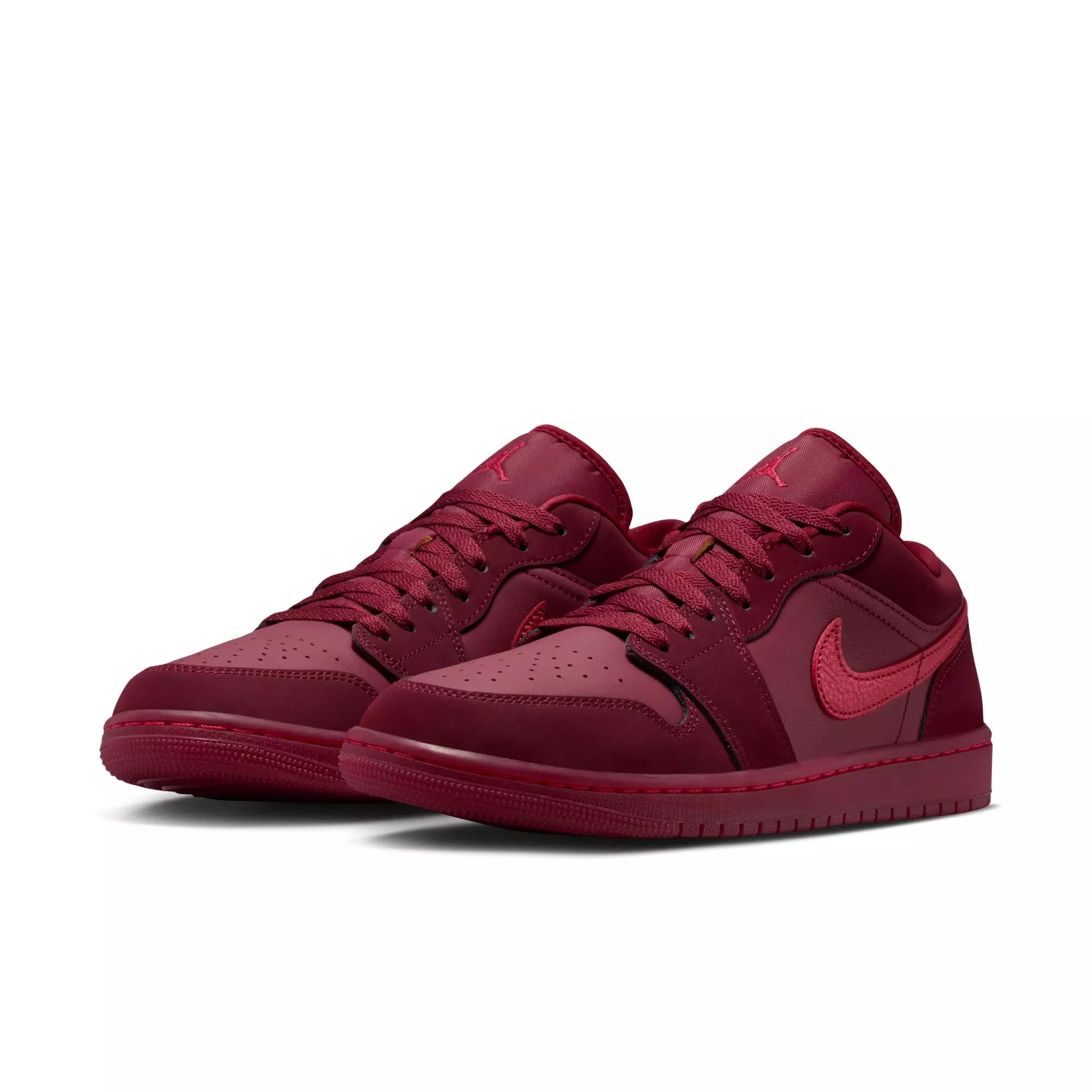 Jordan 1 Low SE "Team Red/Sierra Red" Women's Shoe - RED/PINK