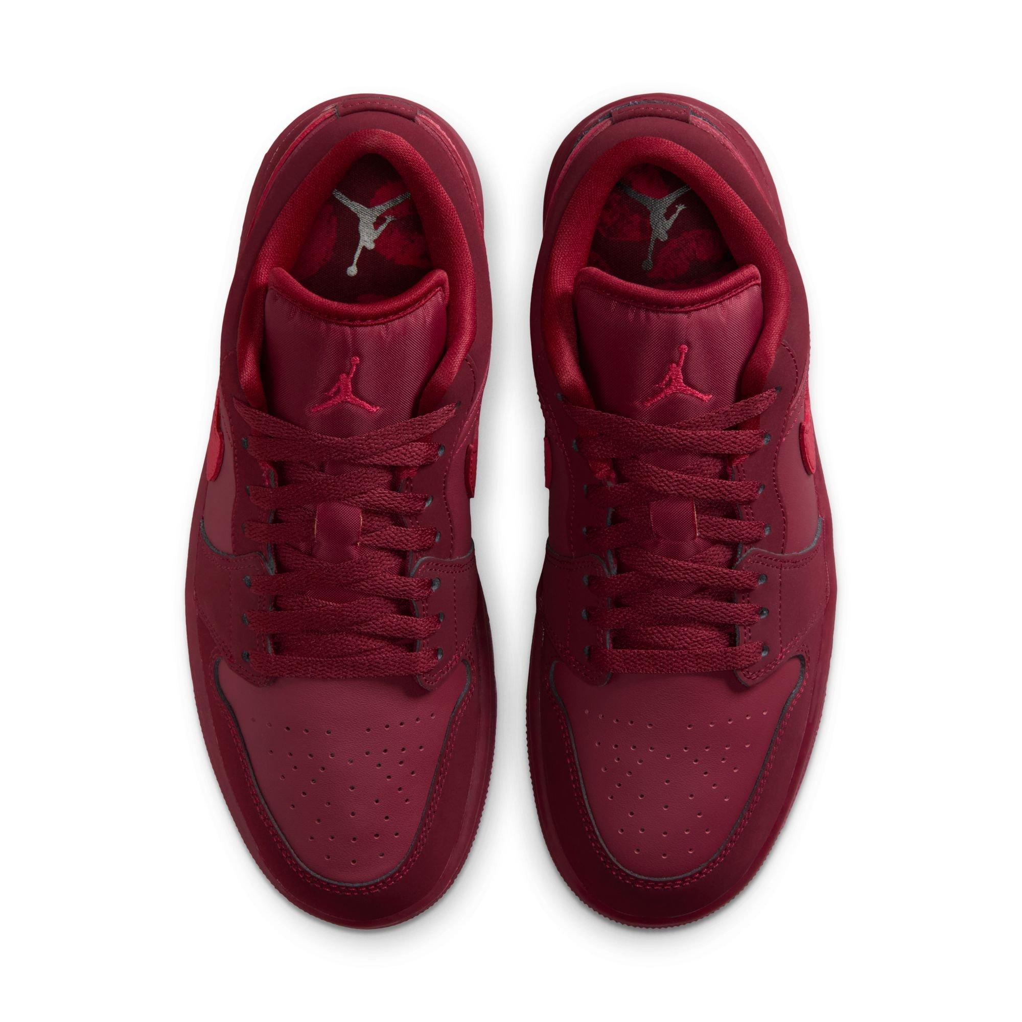 Jordan 1 Low SE "Team Red/Sierra Red" Women's Shoe - RED/PINK Thumbnail View 6