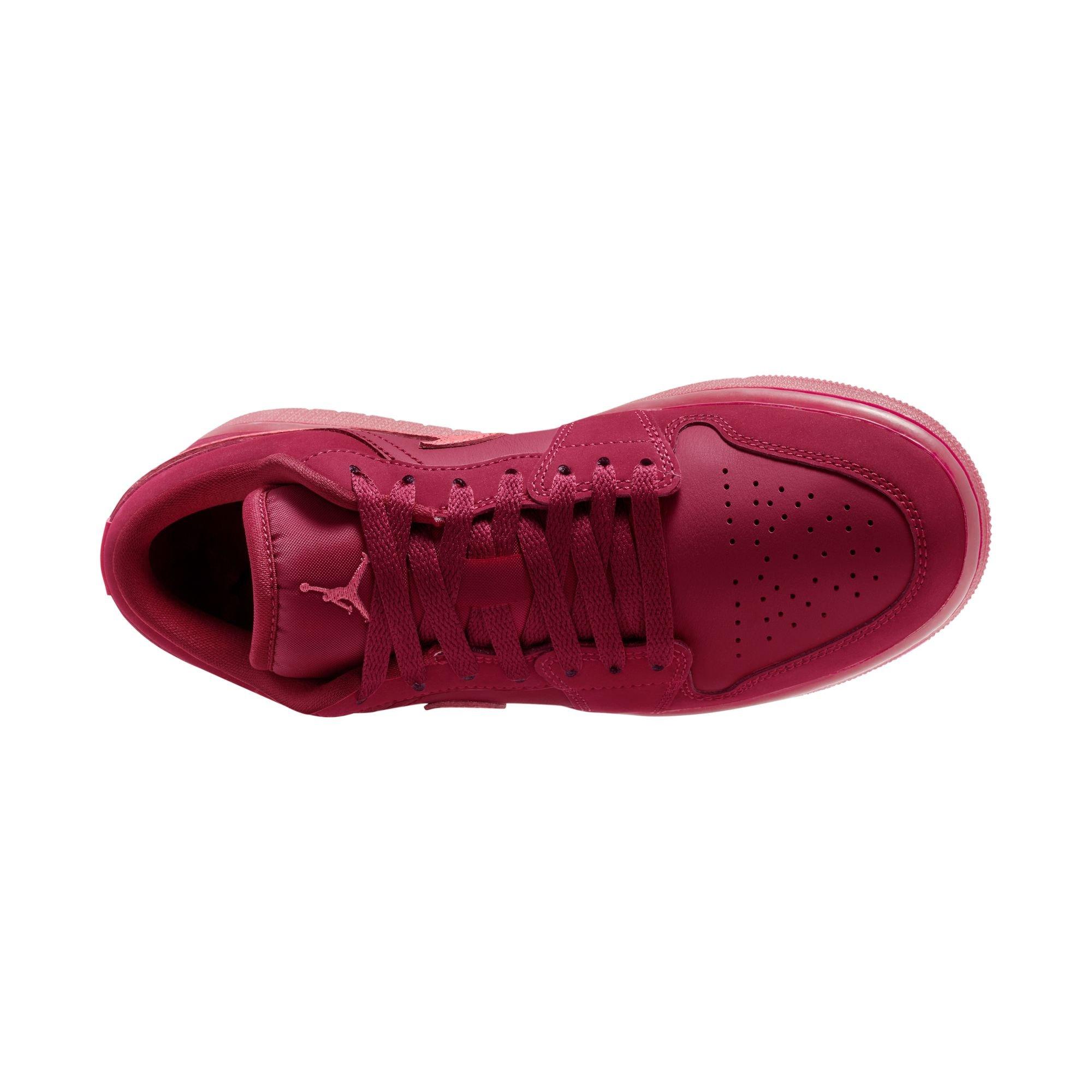 Jordan 1 Low SE "Team Red/Sierra Red" Women's Shoe - RED/PINK Thumbnail View 8