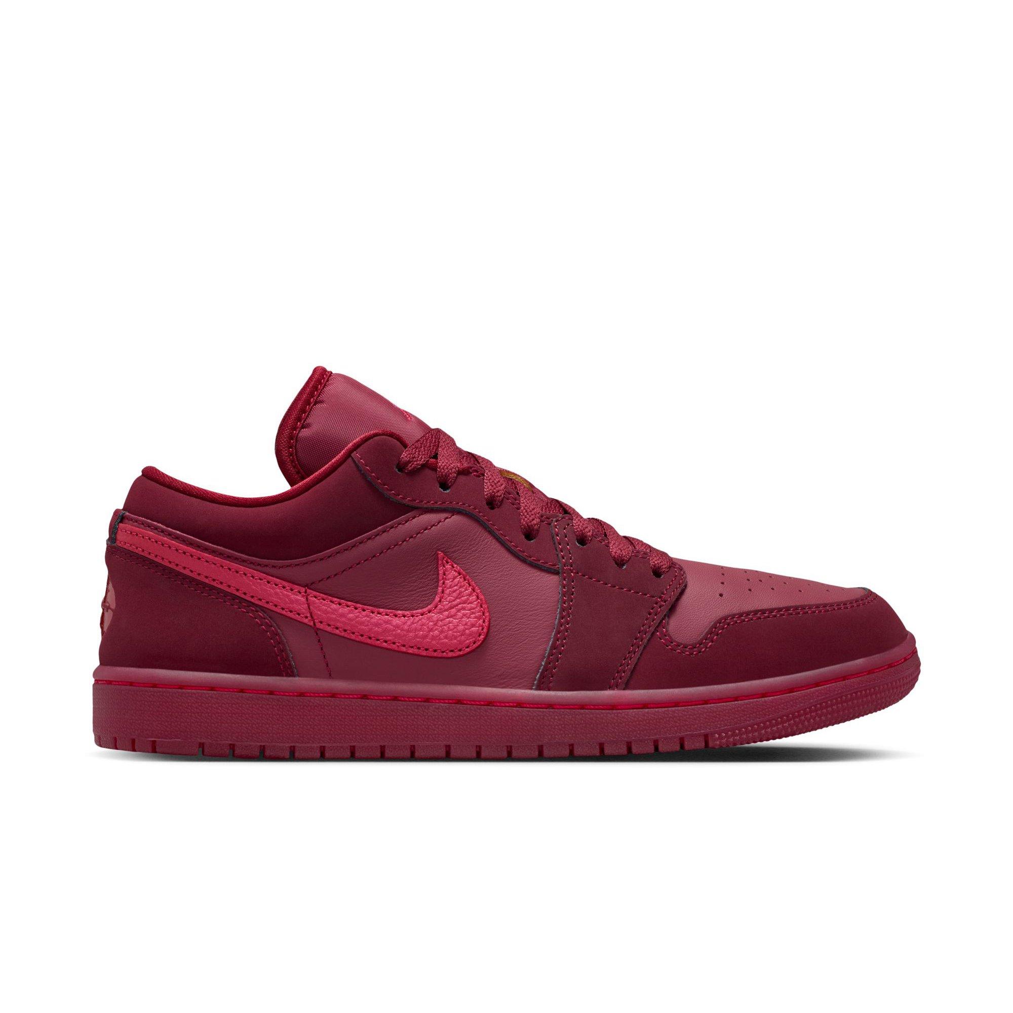 Jordan 1 Low SE "Team Red/Sierra Red" Women's Shoe - RED/PINK Thumbnail View 1