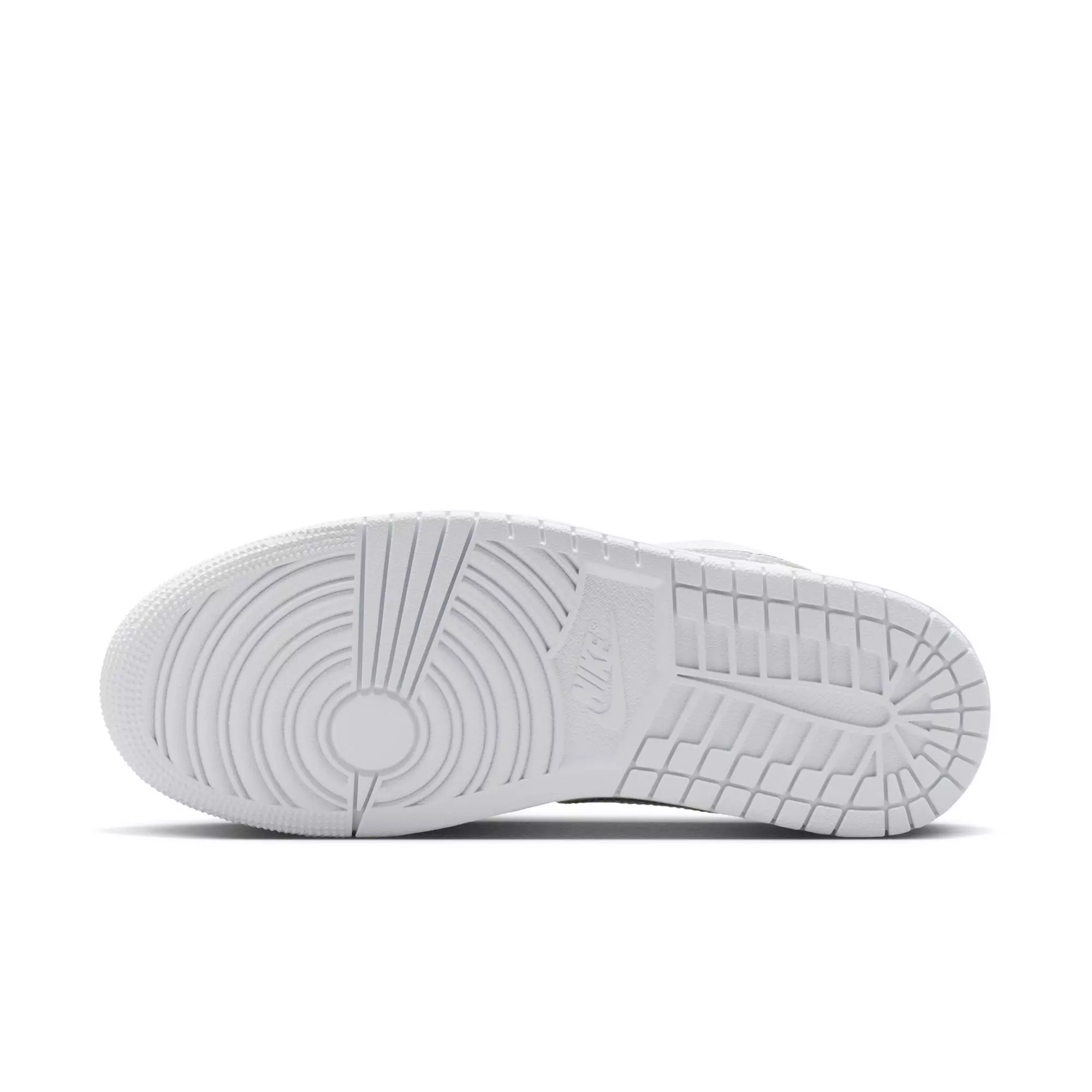 Jordan 1 Low SE "White/Metallic Silver" Women's Shoe - WHITE/SILVER