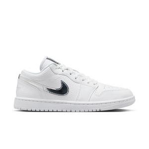 Jordan 1 Low SE "White/Metallic Silver" Women's Shoe