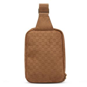 Jordan Suede Monogram Sling Bag