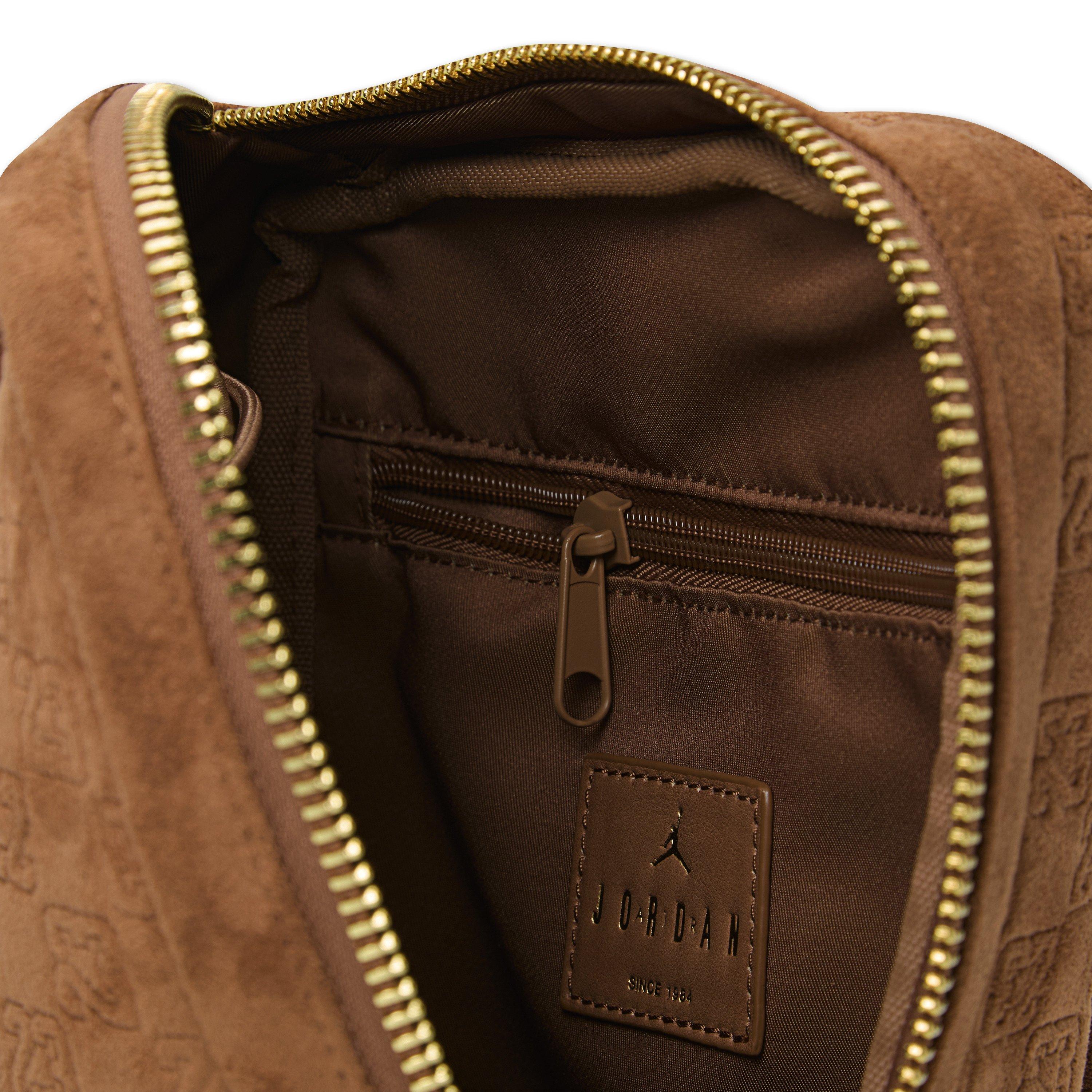 Jordan Monogram Suede Sling Bag