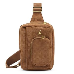 Jordan Suede Monogram Sling Bag