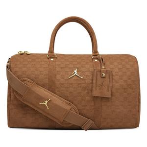 Jordan Suede Monogram Duffle - Brown