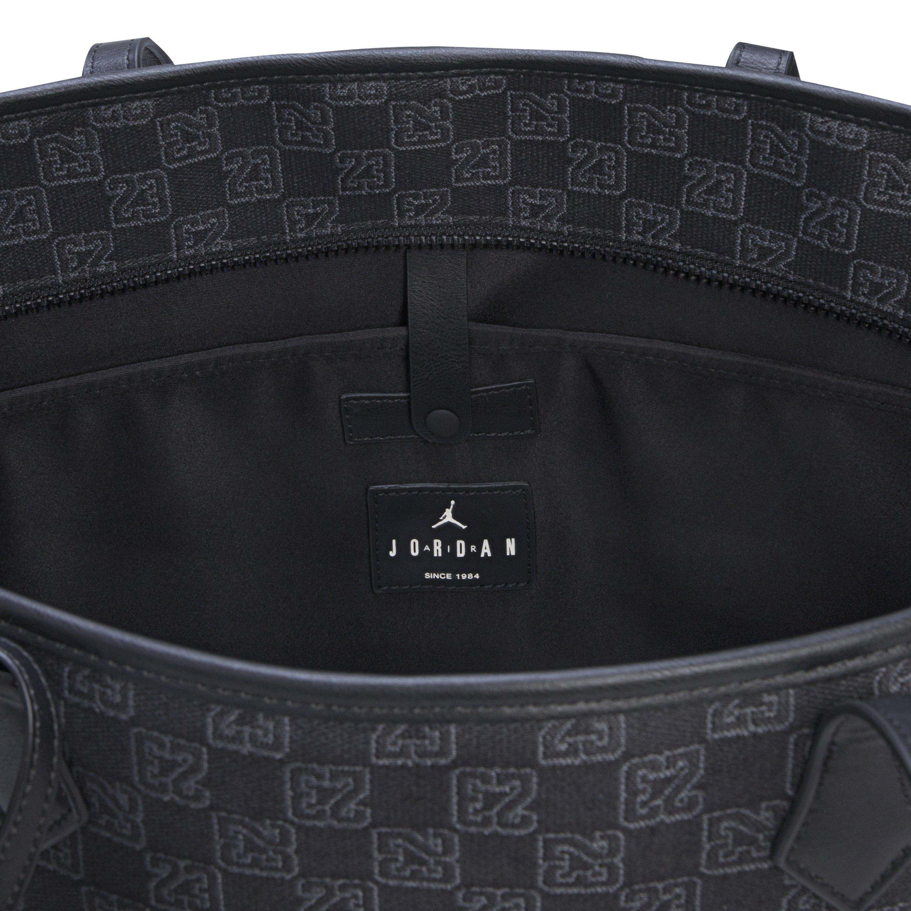 Jordan Monogram Tote - Black
