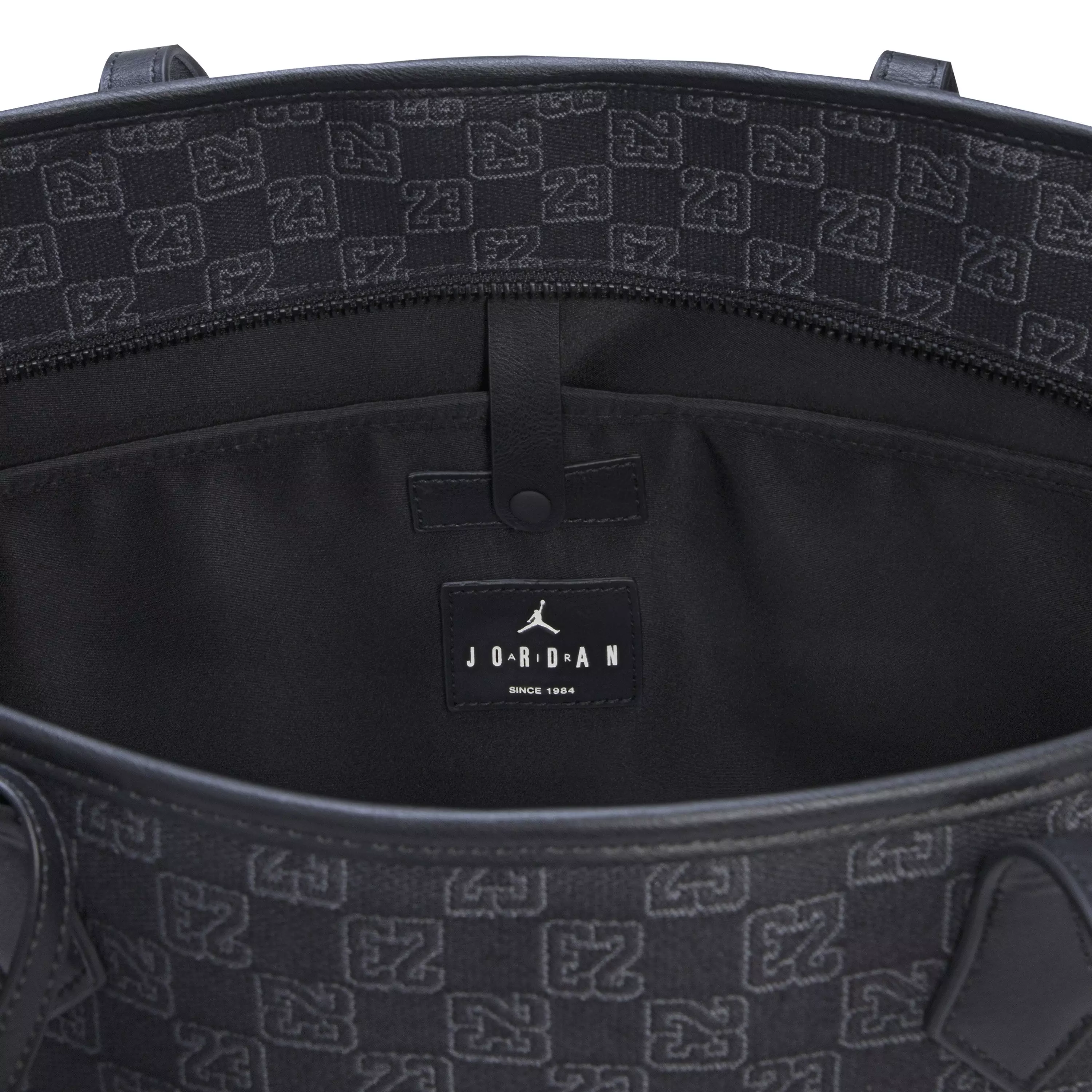 Jordan Monogram Tote - Black - BLACK