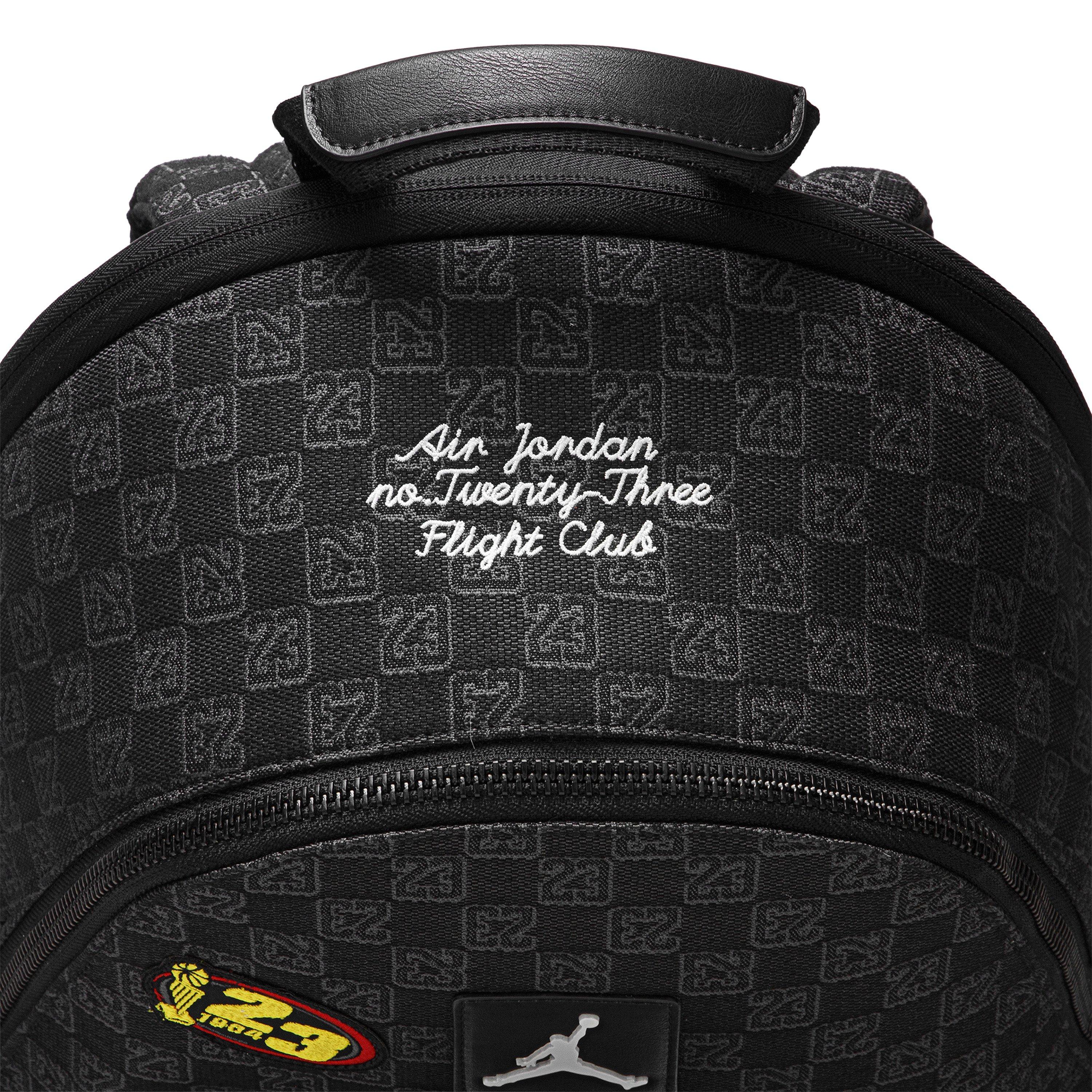 Jordan Monogram Black Backpack