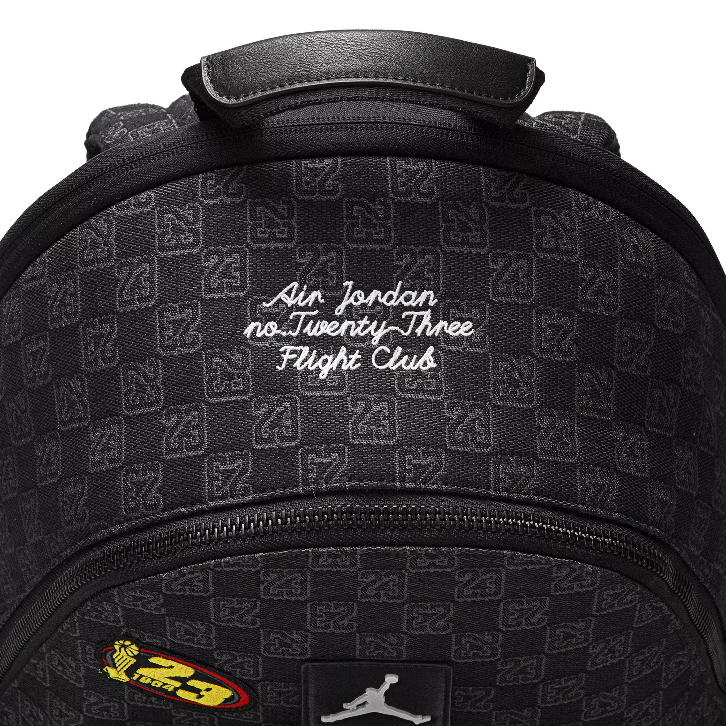 Jordan Monogram Backpack - Black - BLACK