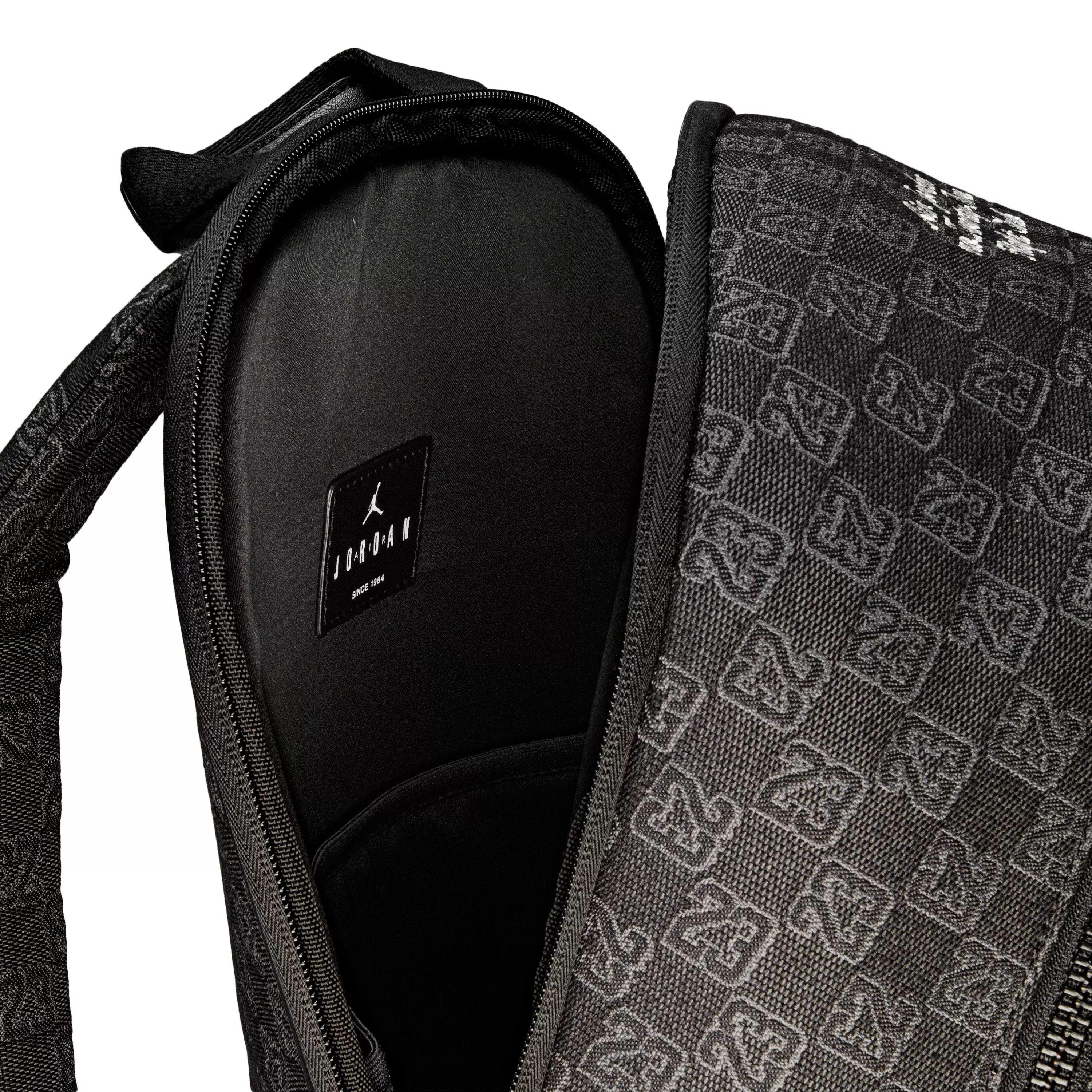 Jordan Monogram Backpack - Black - BLACK